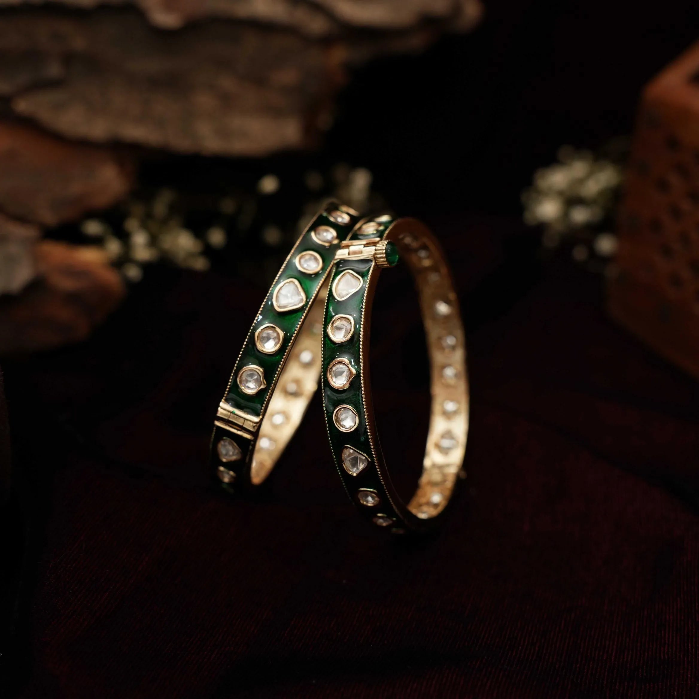 Nisarga Polki Bangles