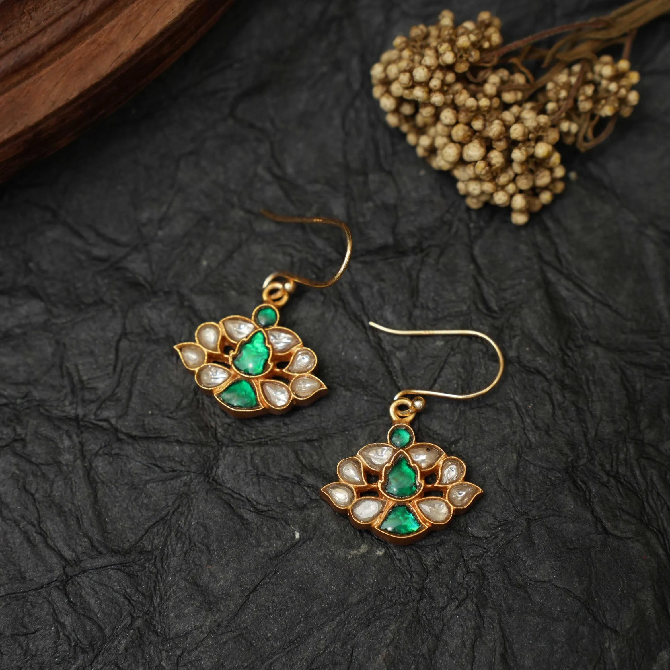 Nishitha Silver Hoop Earrings