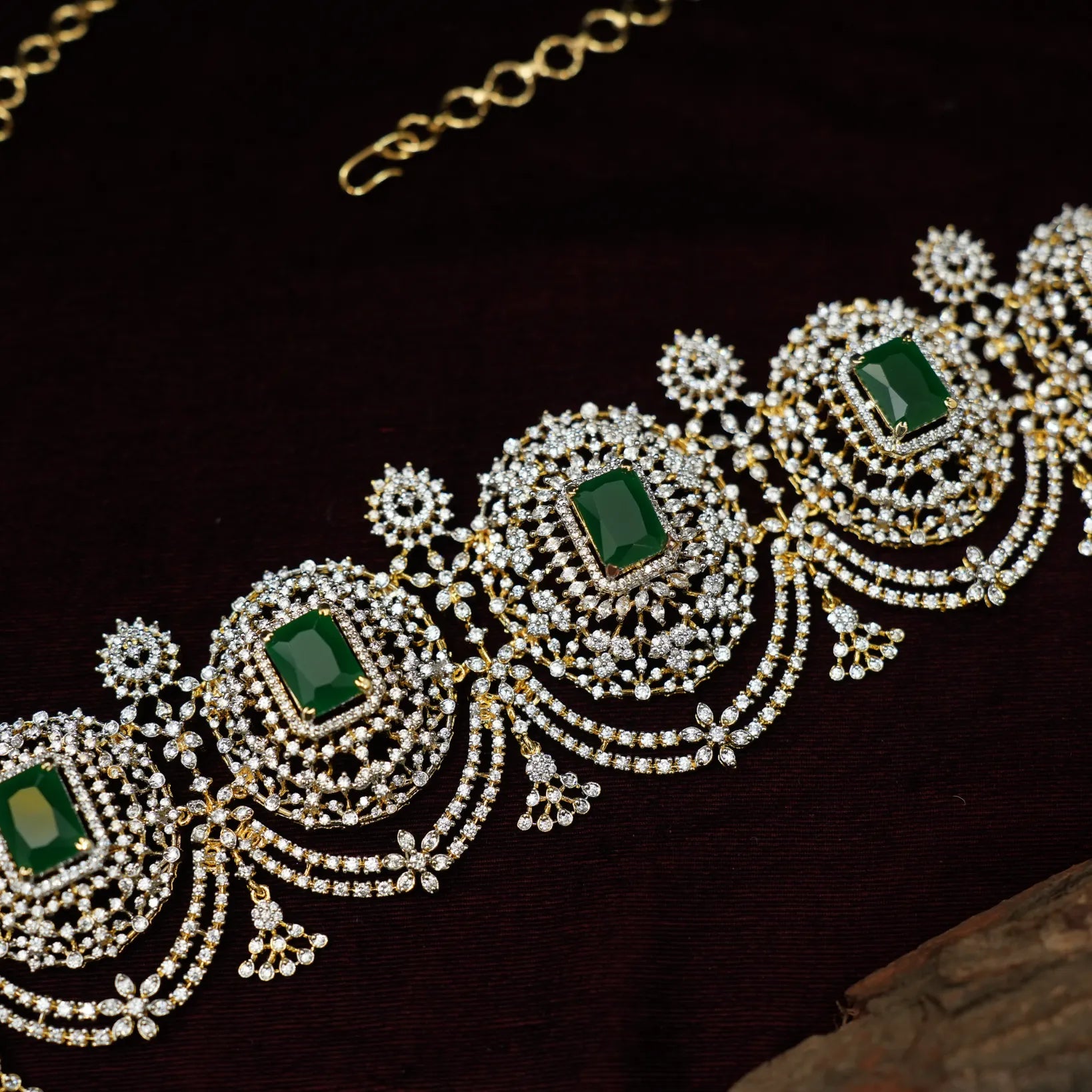 Nishtha Zircon Hip Belt