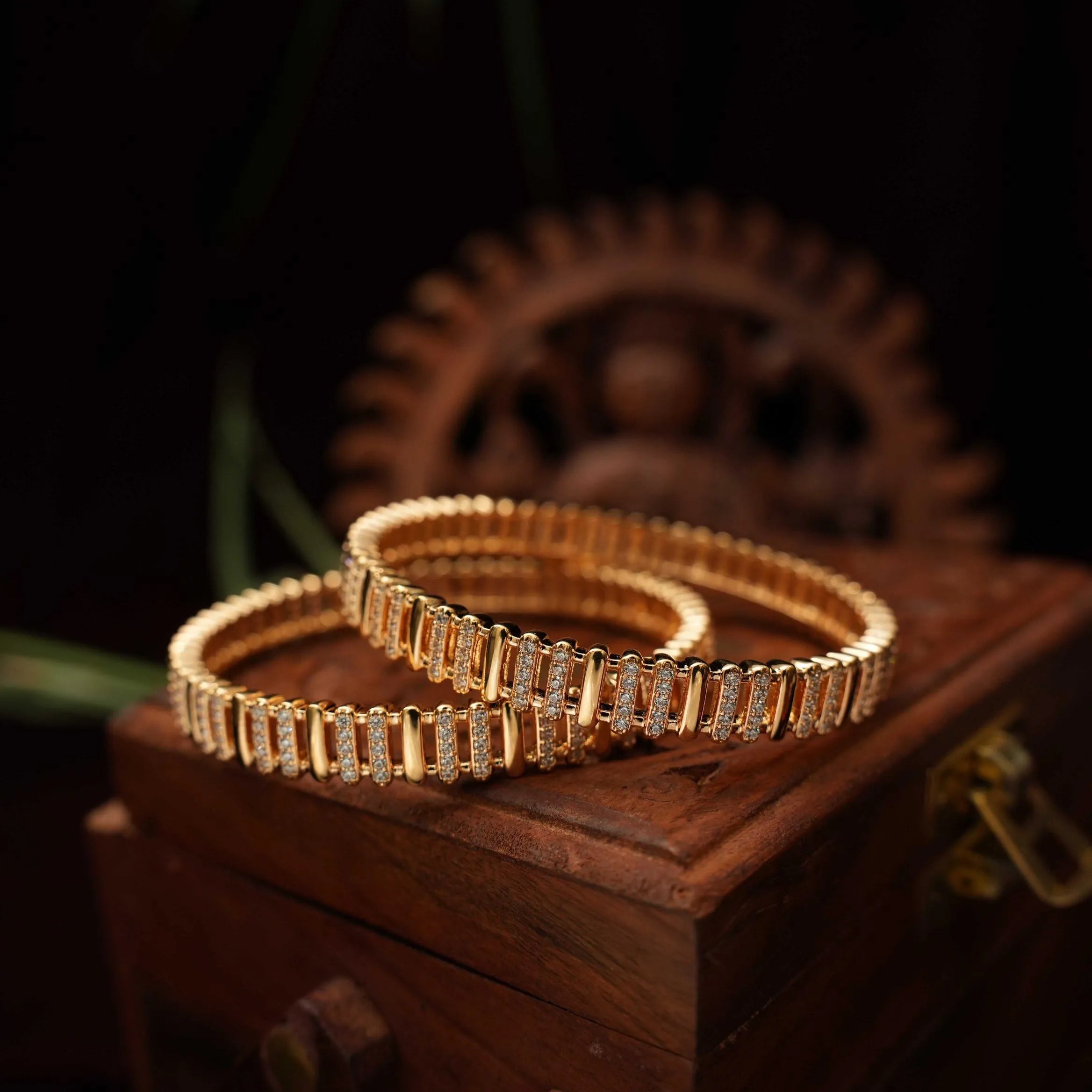 Nithila Zircon Bangles