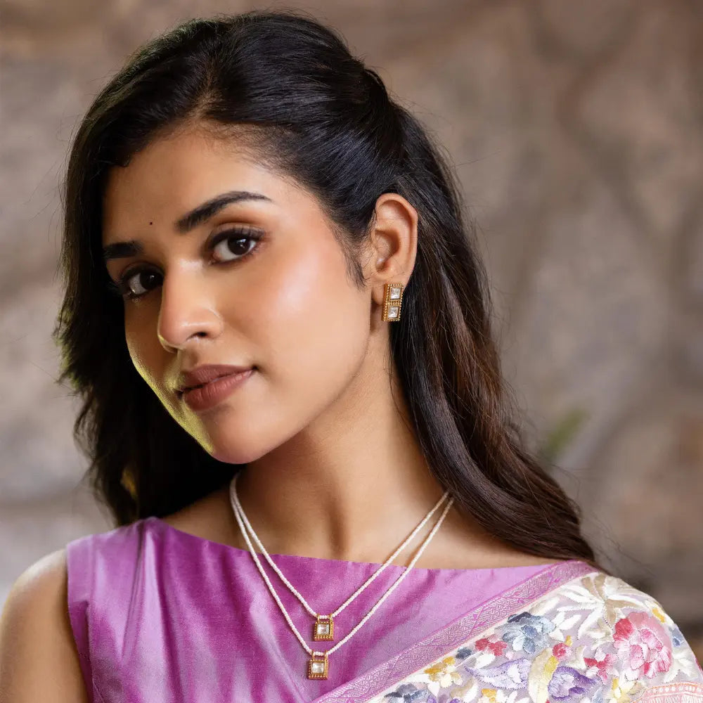 Nivi Layered Pearl Chain