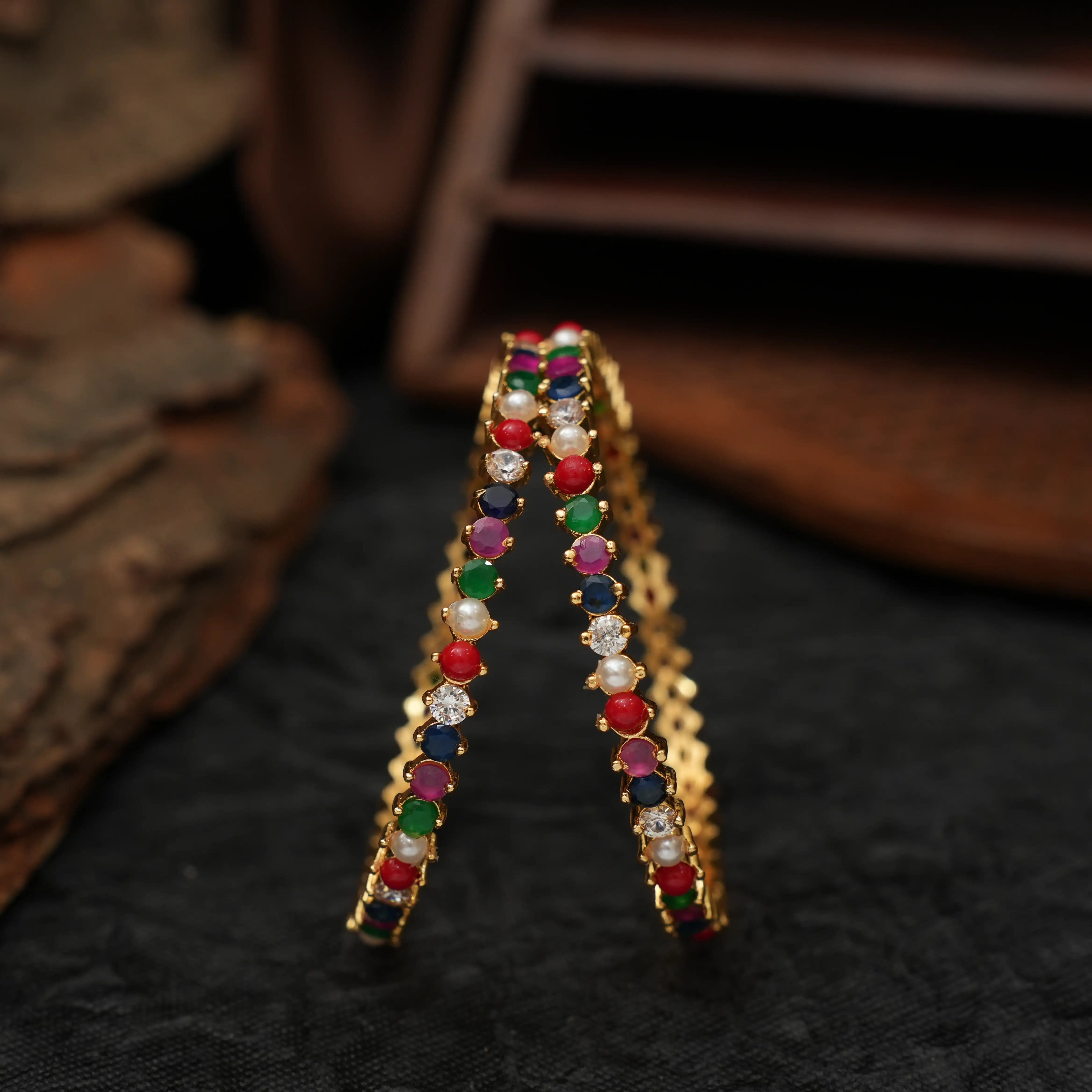 Nonie Antique Bangles