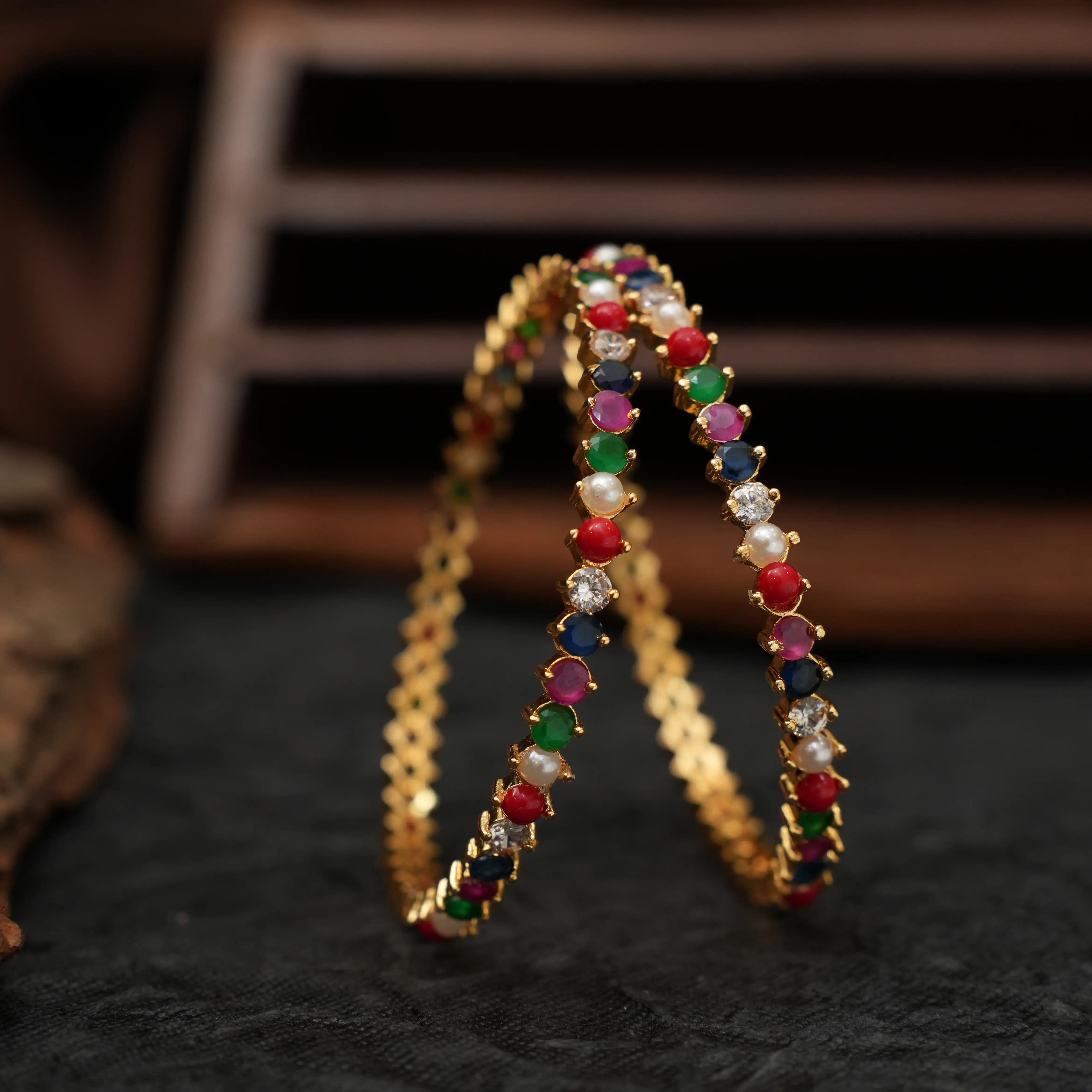 Nonie Antique Bangles