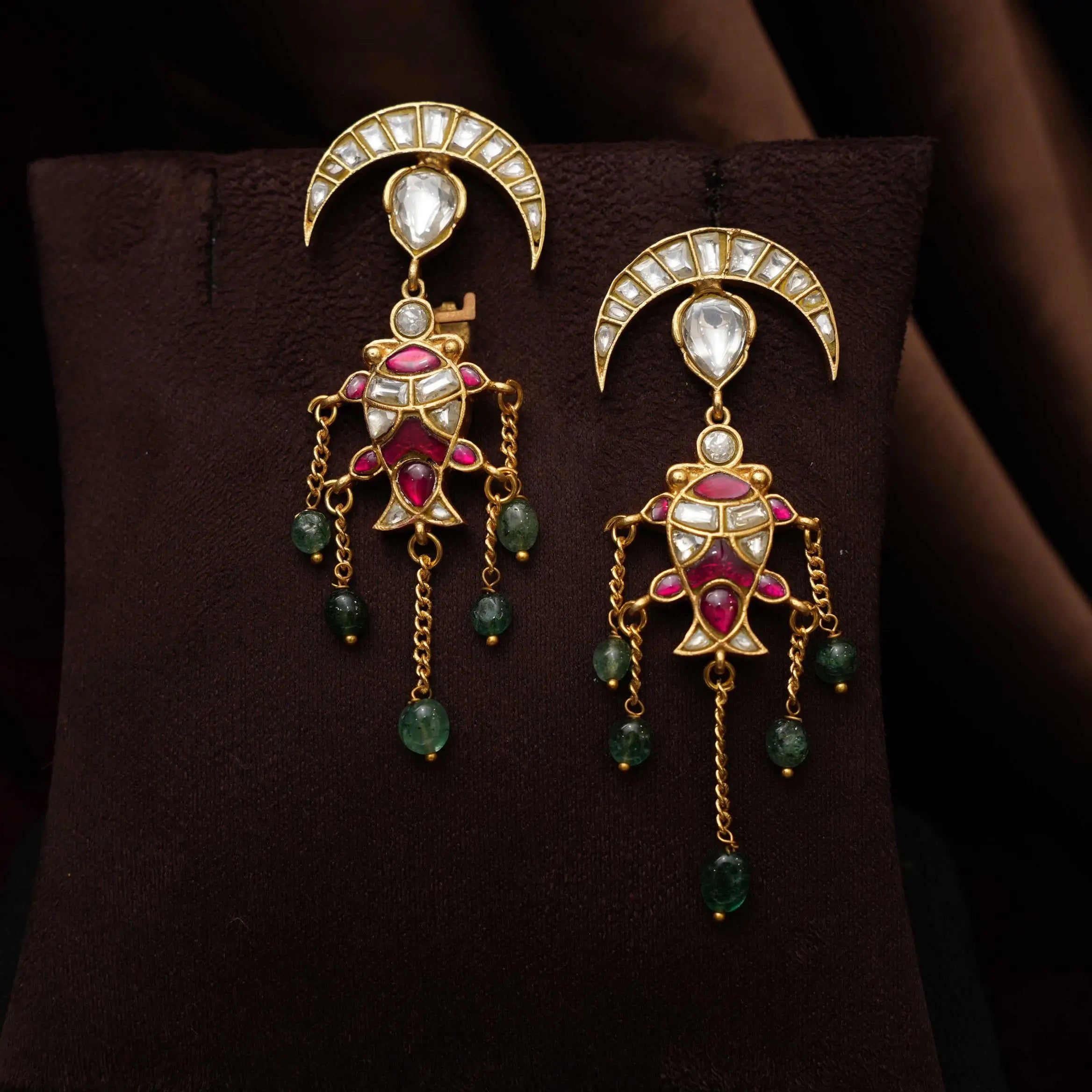 Olika Polki Chain - Red