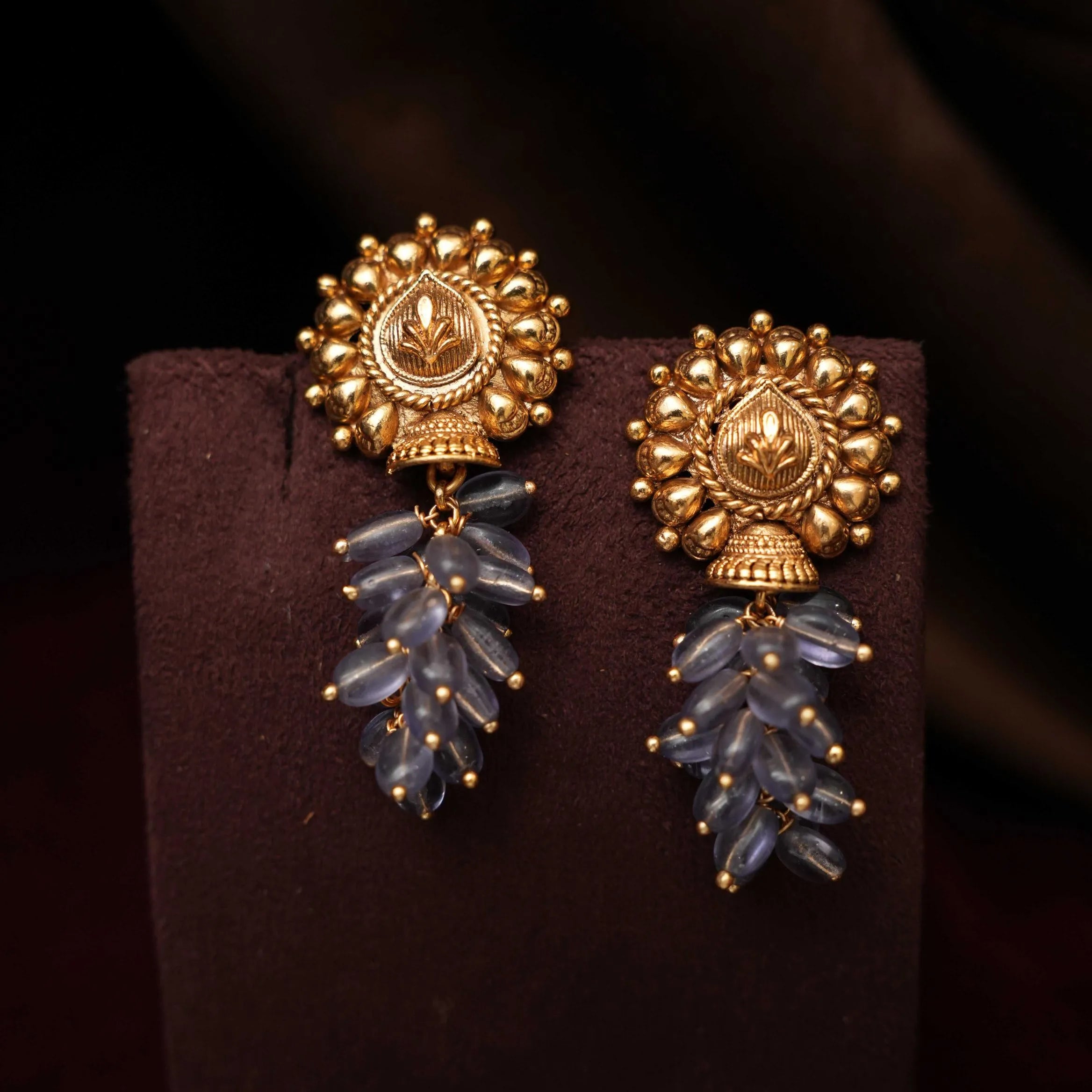 Onella Beaded Necklace - Lilac