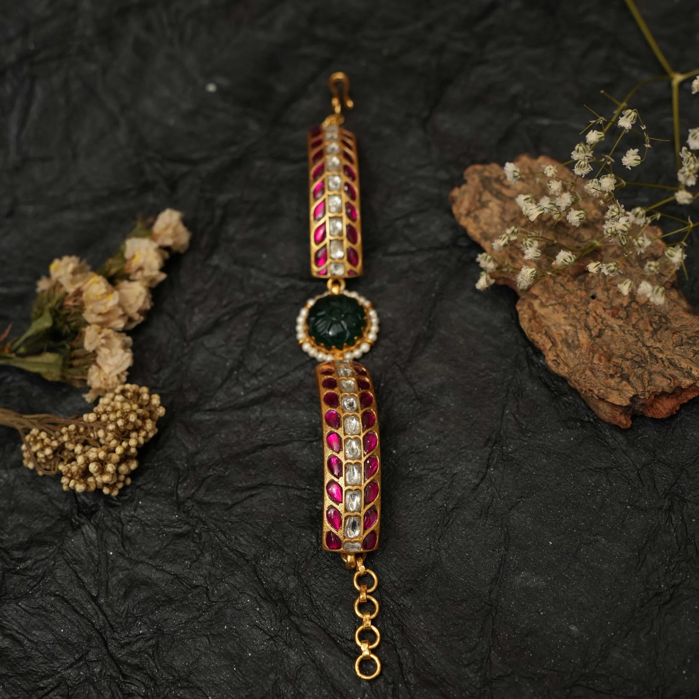 Oorja Silver Bracelet