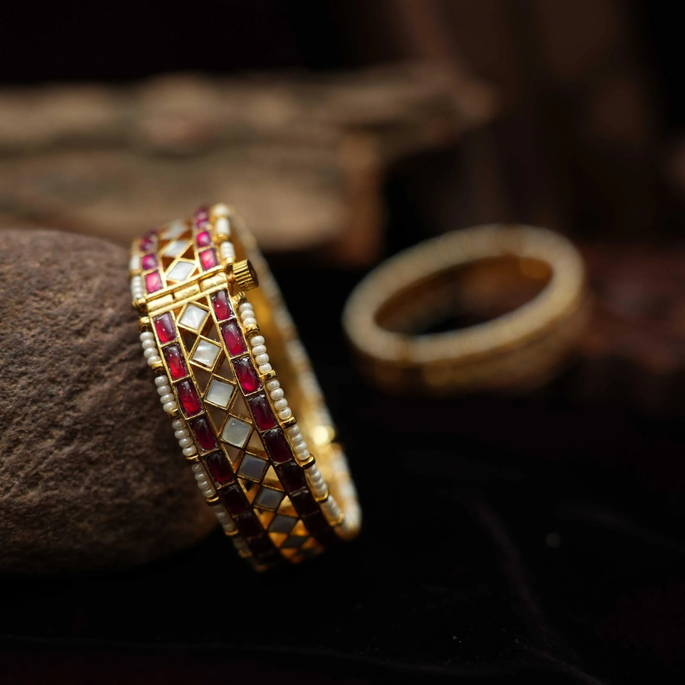 Palguni Polki Bangles