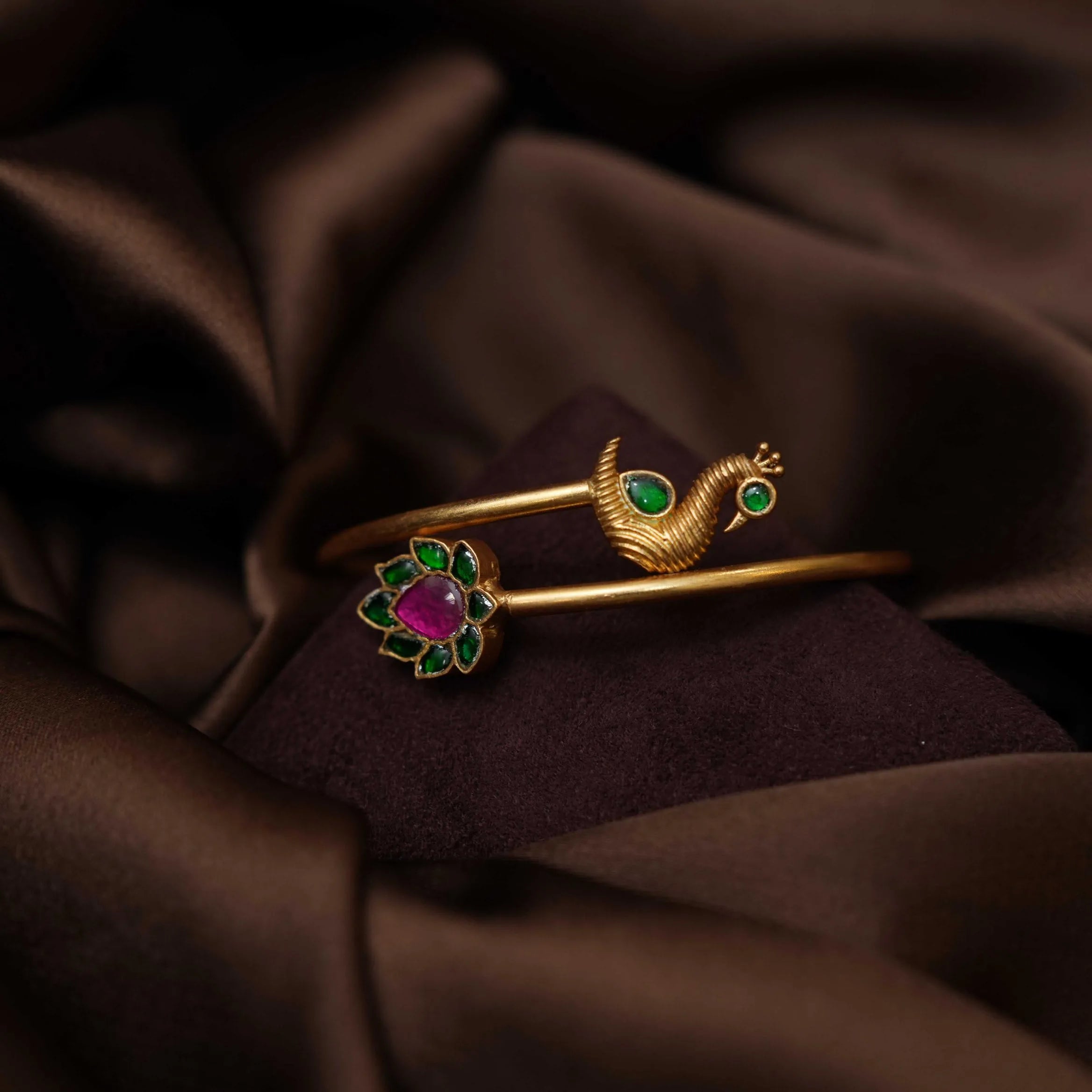 Pari Silver Kada Bangle