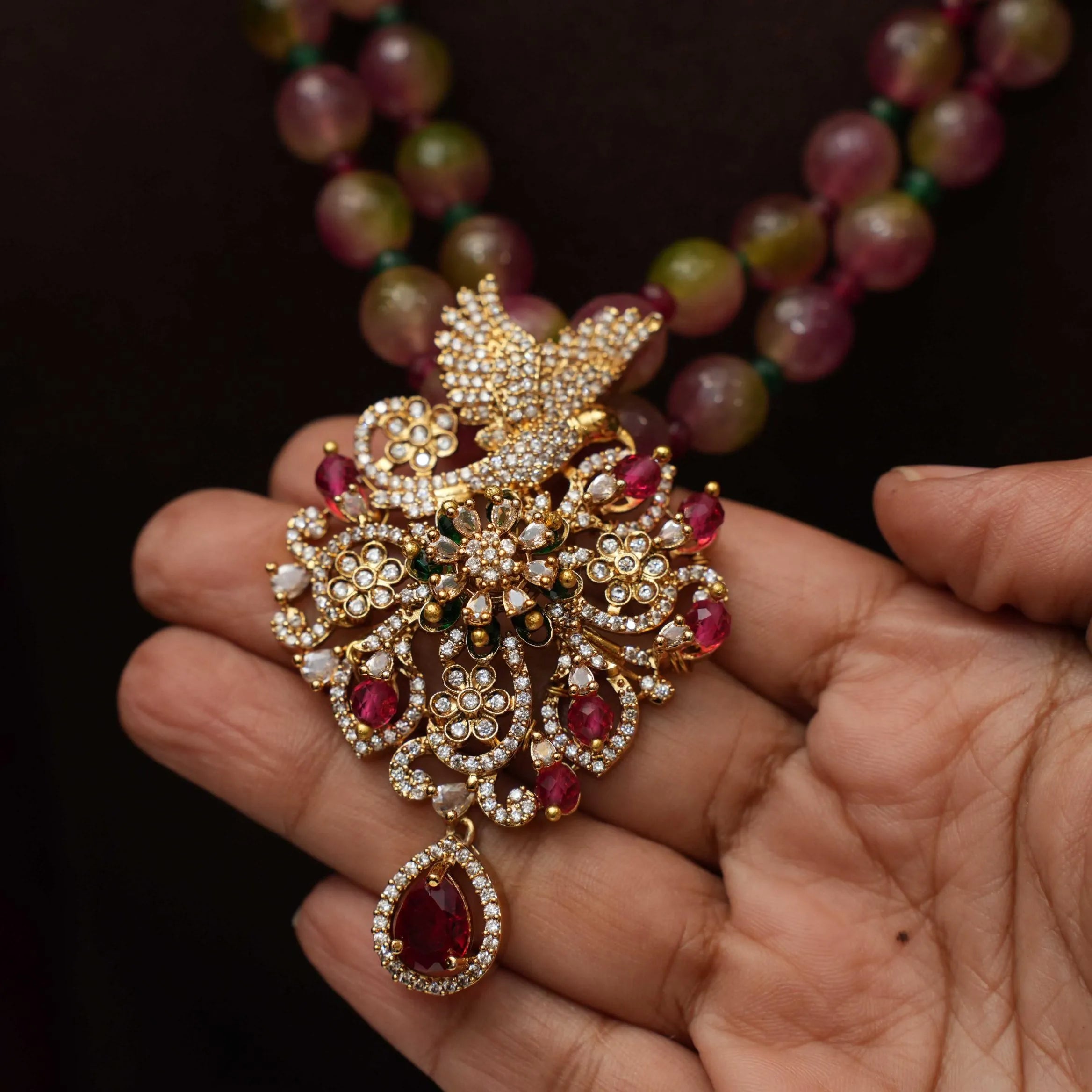 Pavani Beaded Necklace