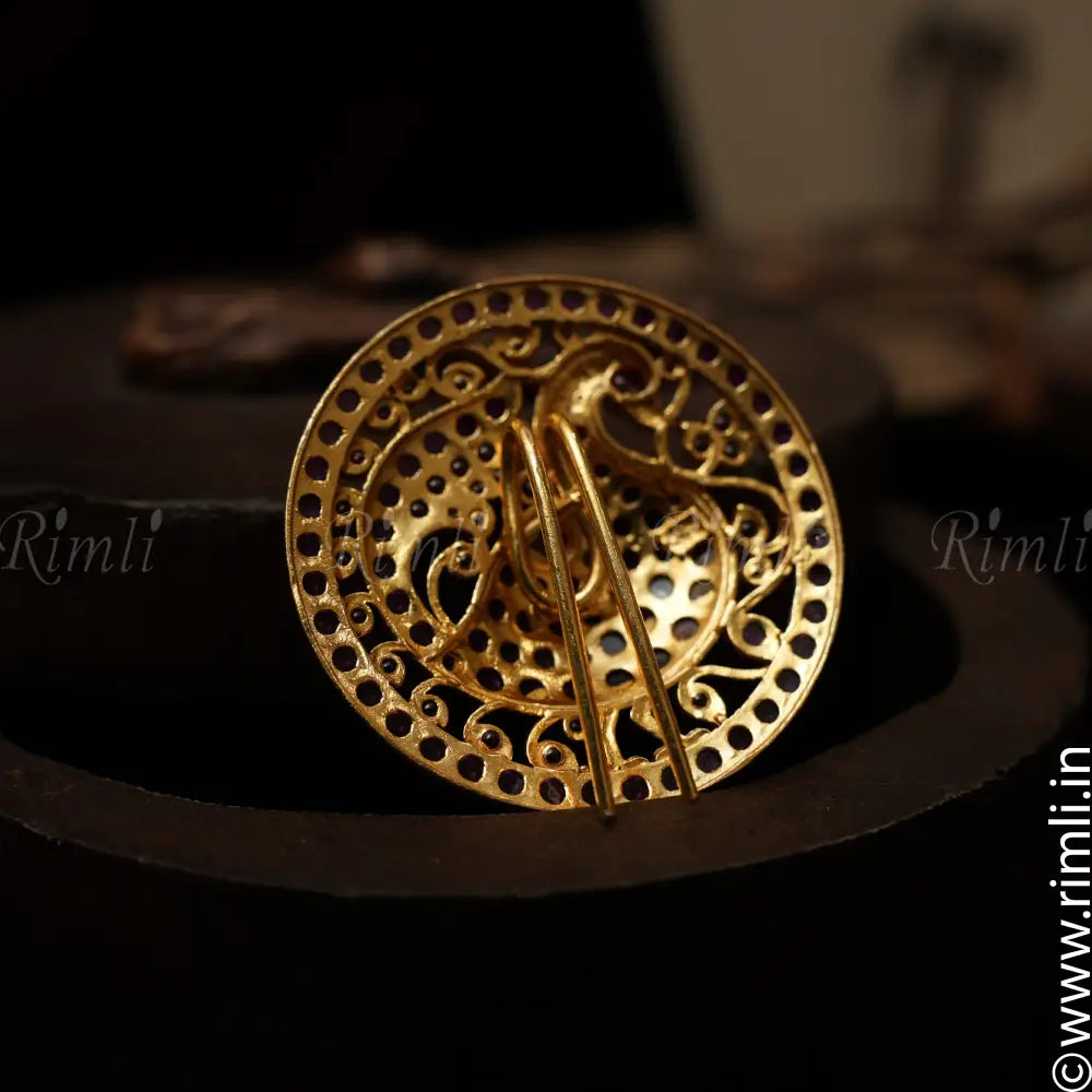 Peacock Silver Rakodi - Rimli Boutique