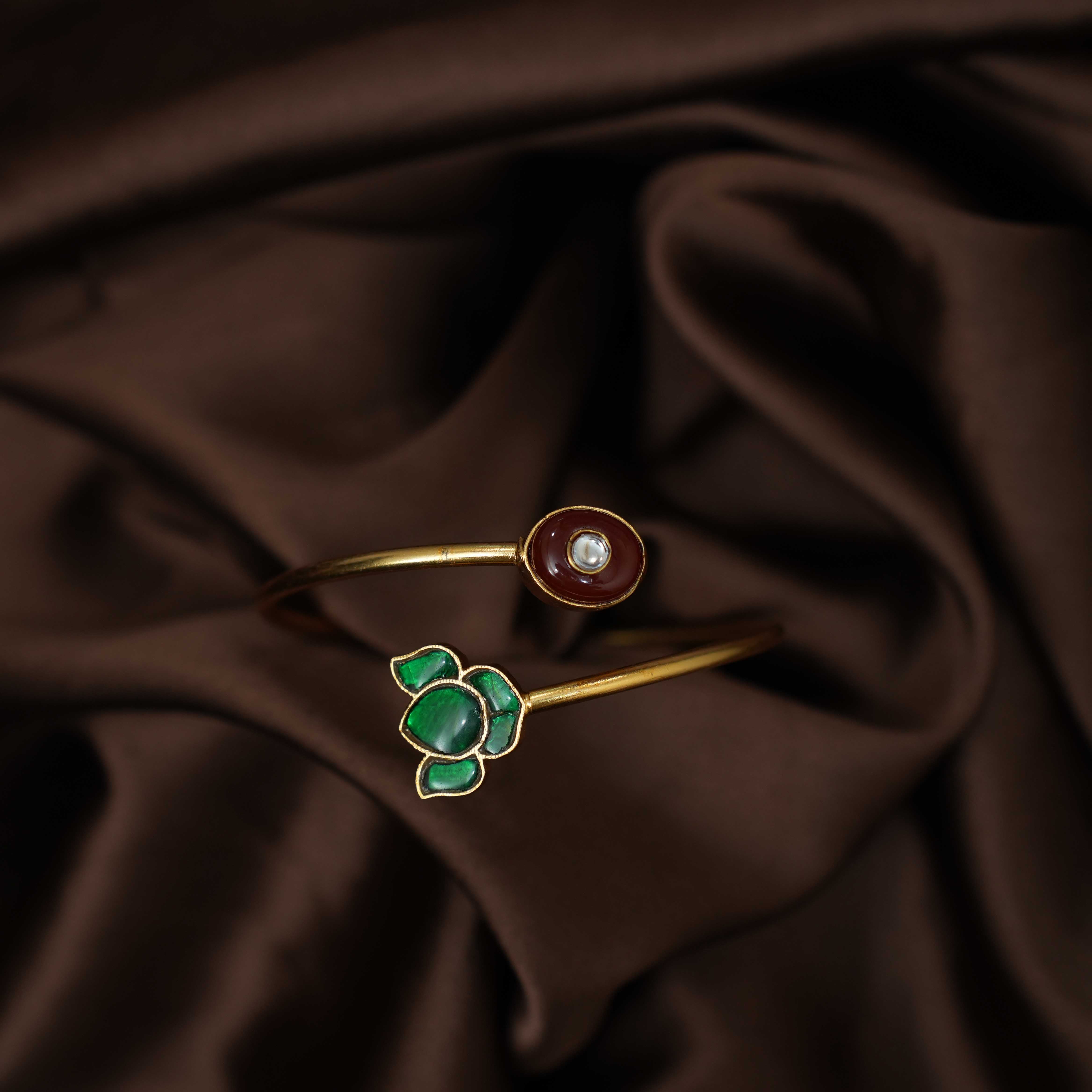 Pragya Silver Kada Bangle