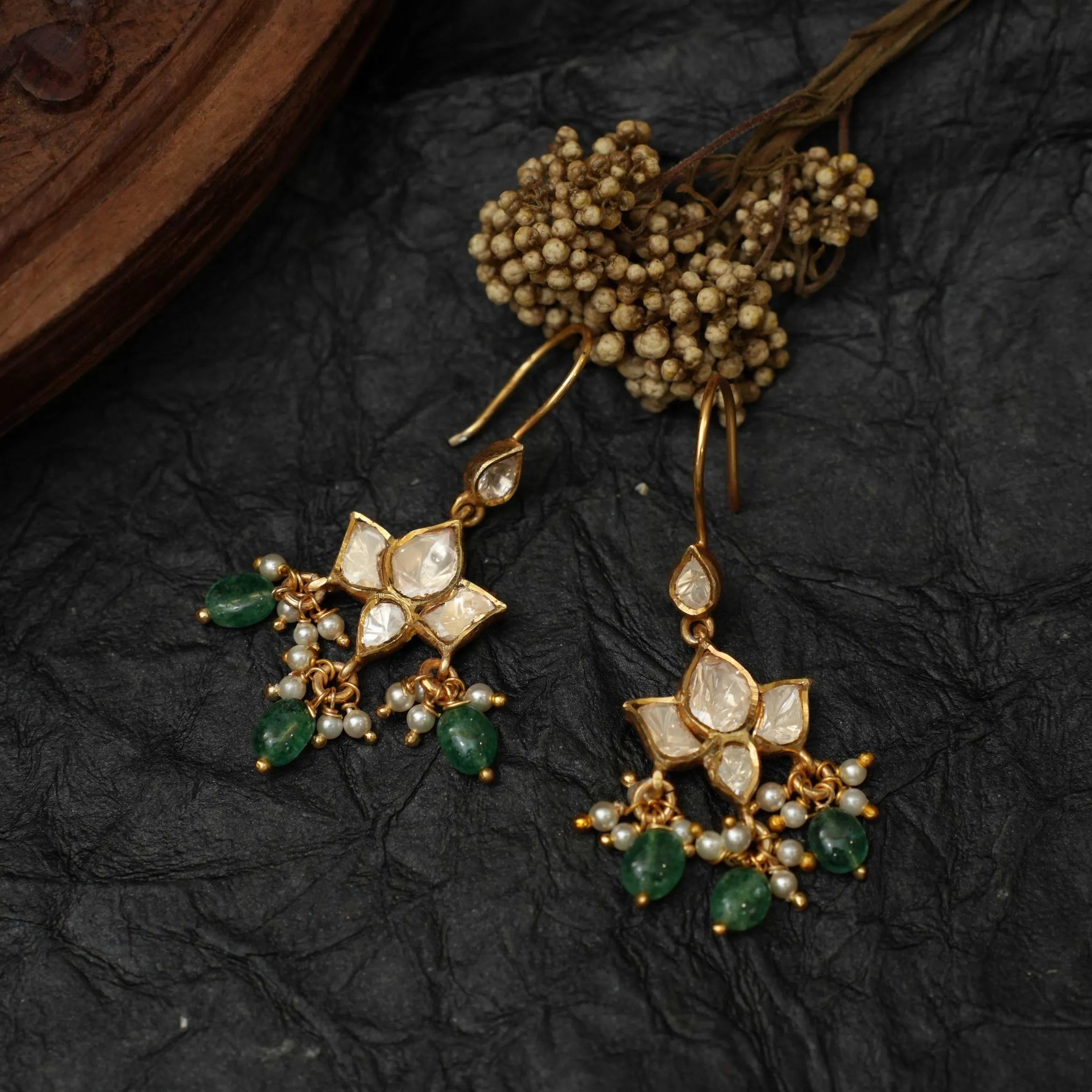 Pranati Silver Hoop Earrings