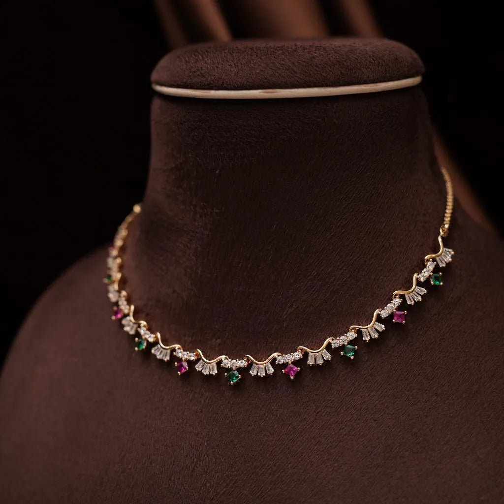 Pranati Zircon Necklace
