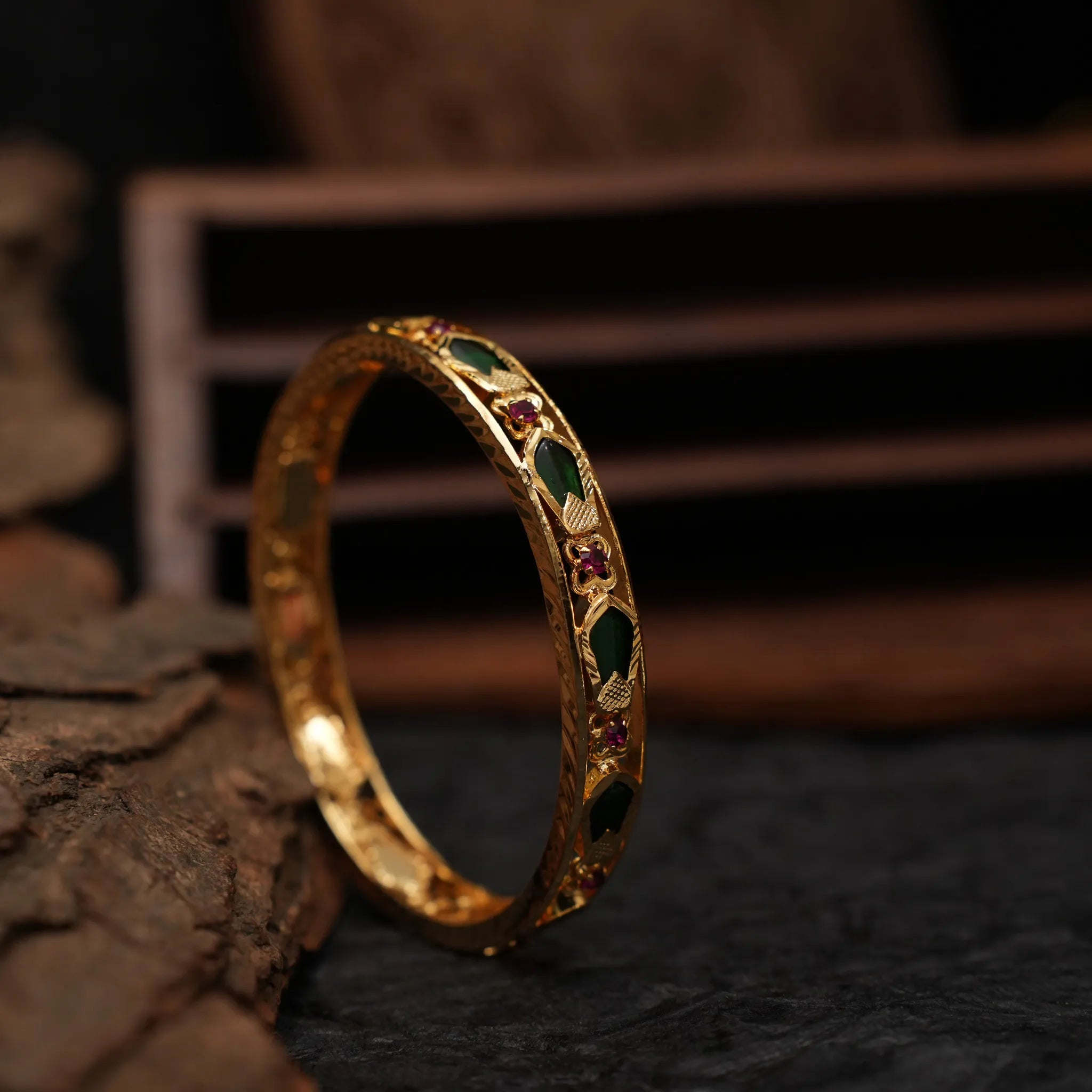 Pranith Antique Palakka Bangle