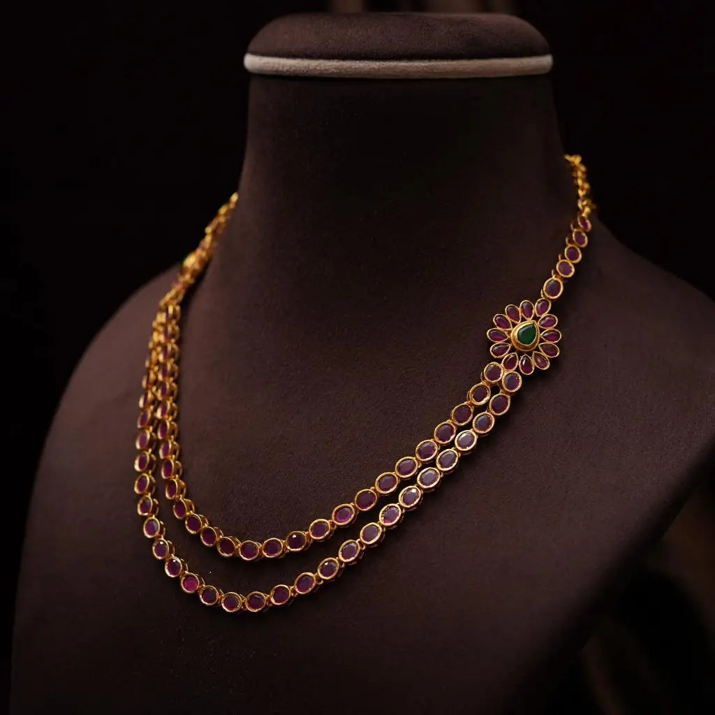 Prathiba Silver Necklace