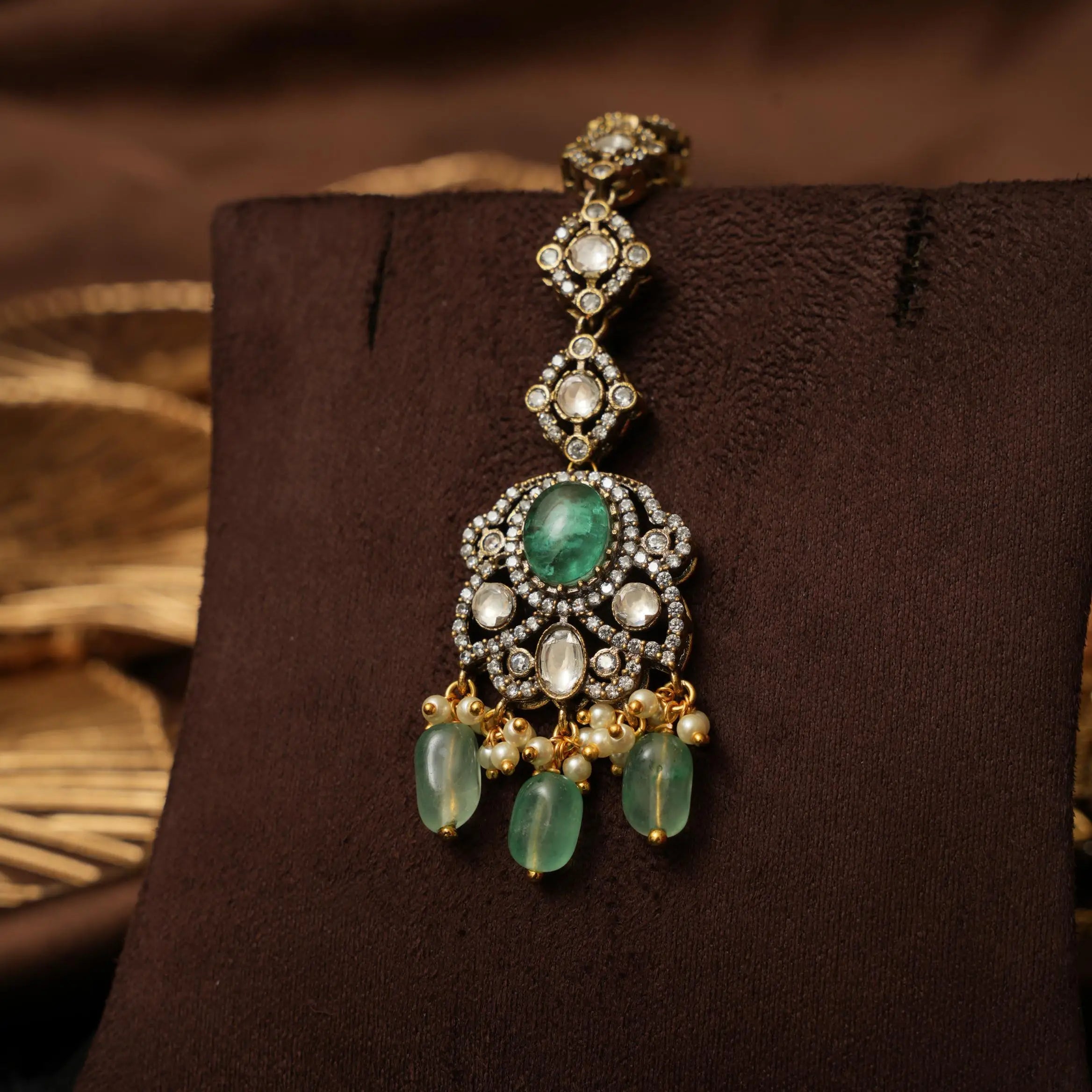 Prerita Victorian Tikka - Pastel Green