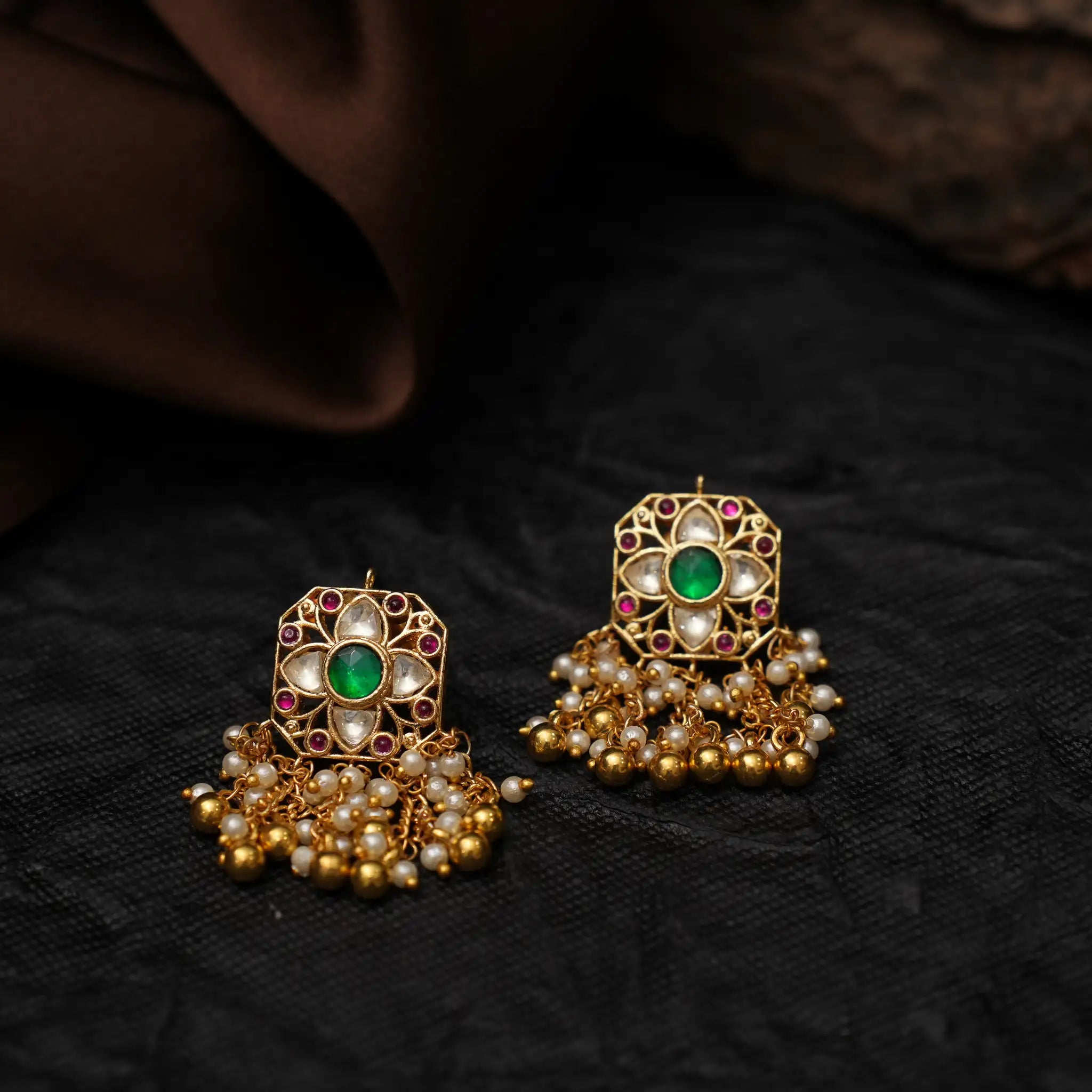 Prisha Polki Ear Stud