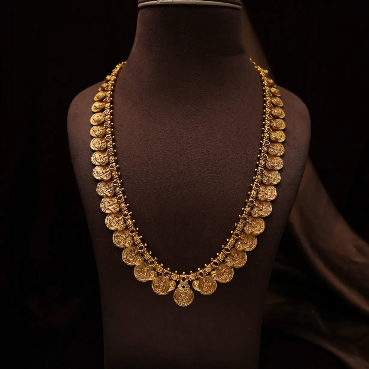 Pritha Antique Coin Necklace