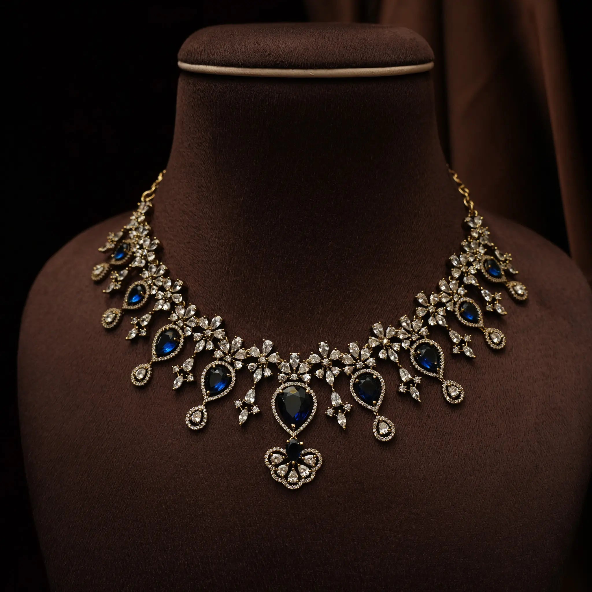 Priti Zircon Necklace