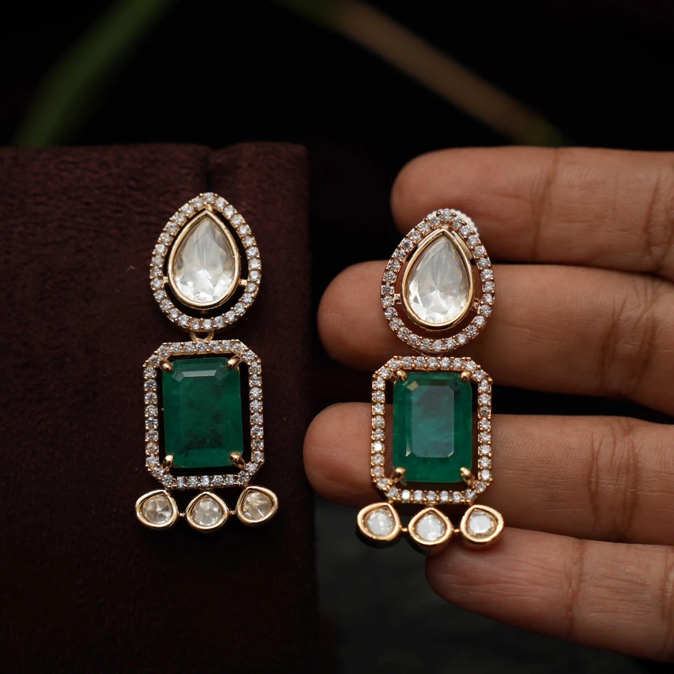 Priya Polki Earrings