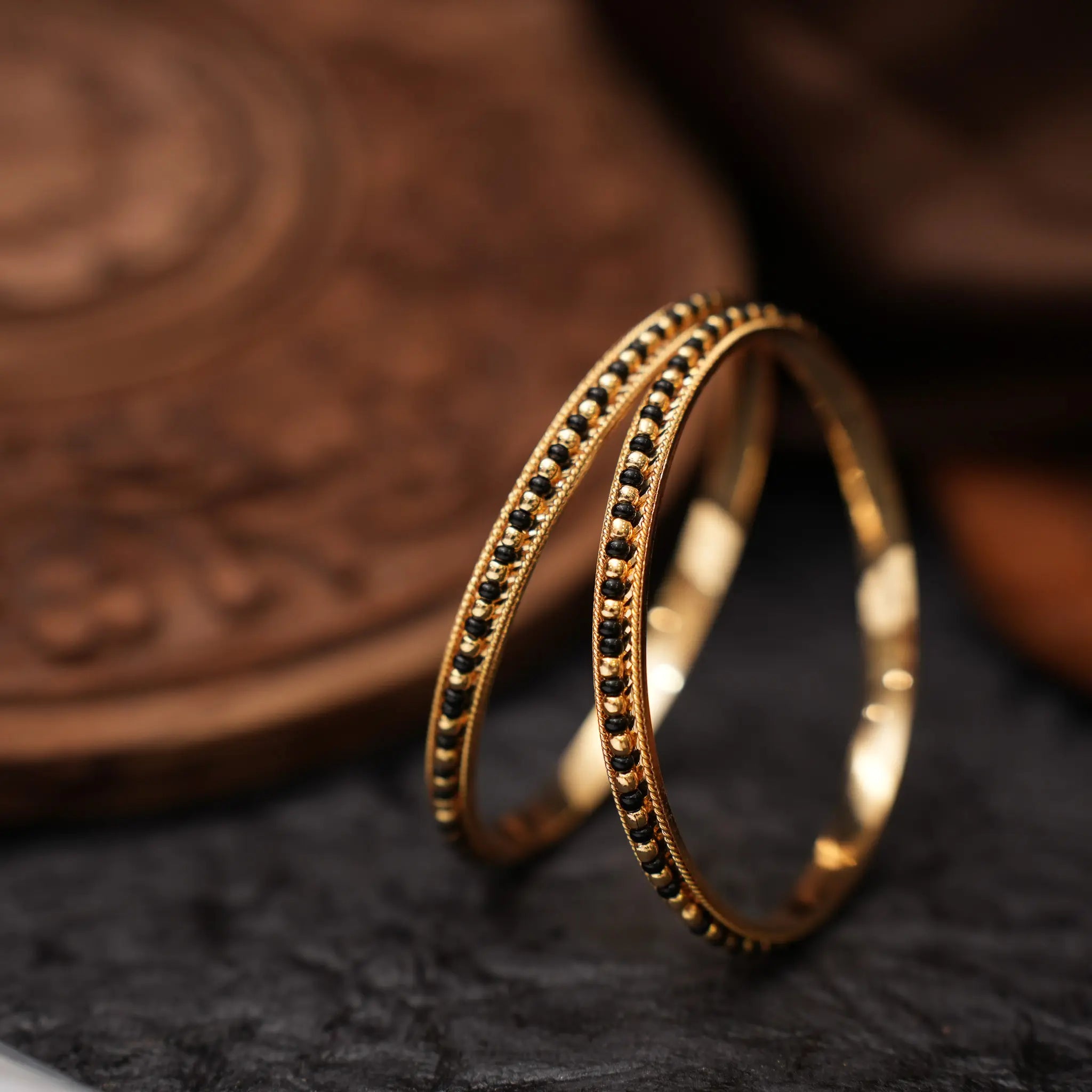 Pushti Antique Bangles