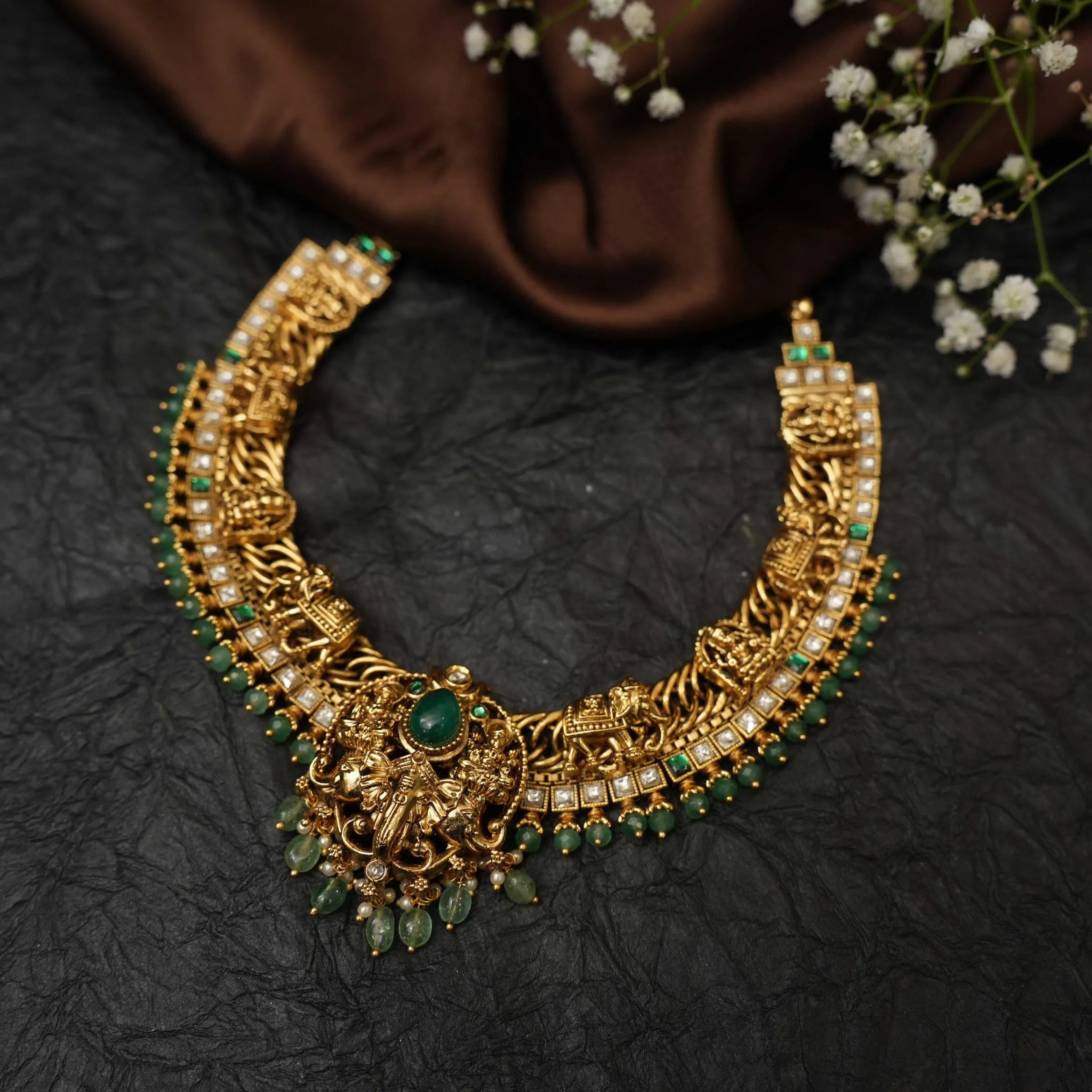 Pusita Antique Necklace - Short