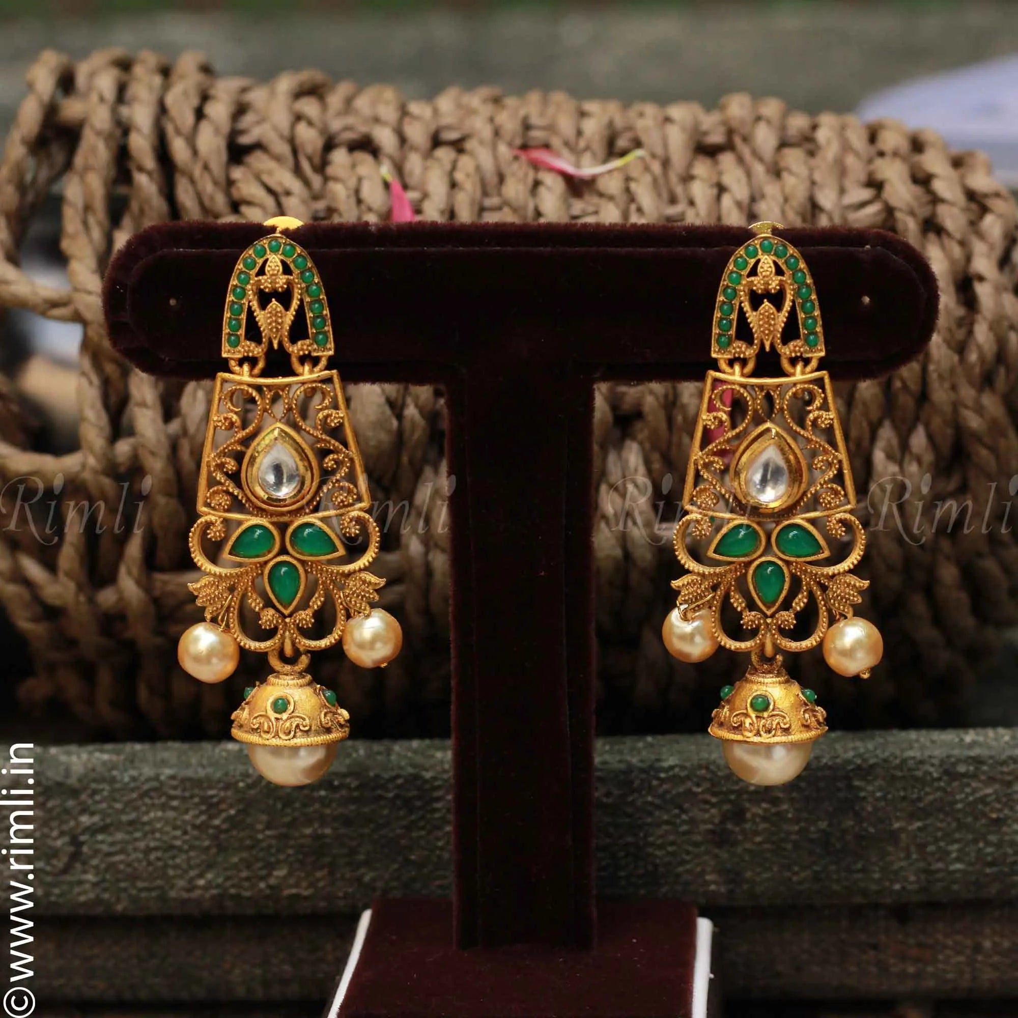 Antique Earrings - Rimli Boutique