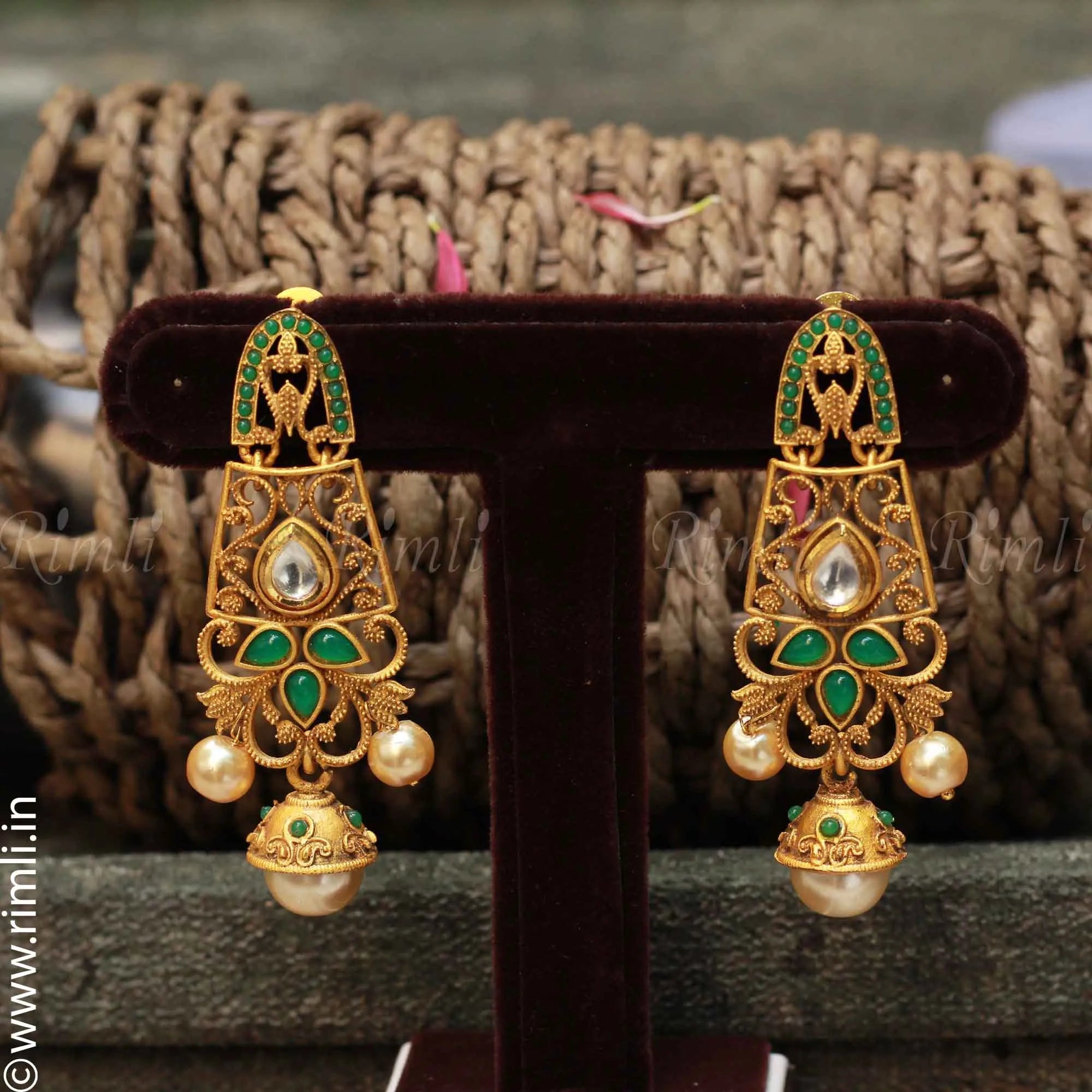 Antique Earrings - Rimli Boutique