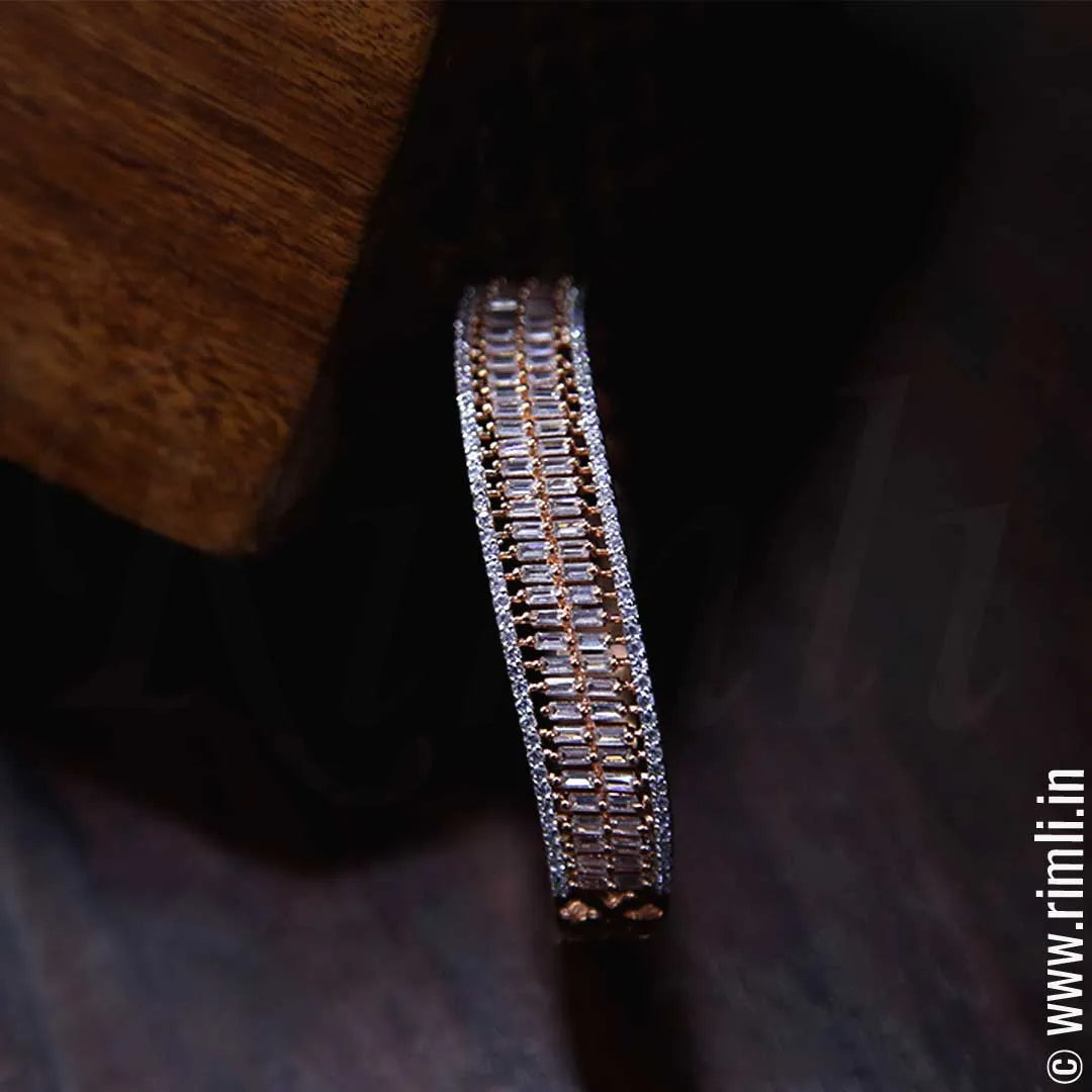 Rose Gold Bracelet (Free Size) - Rimli Boutique
