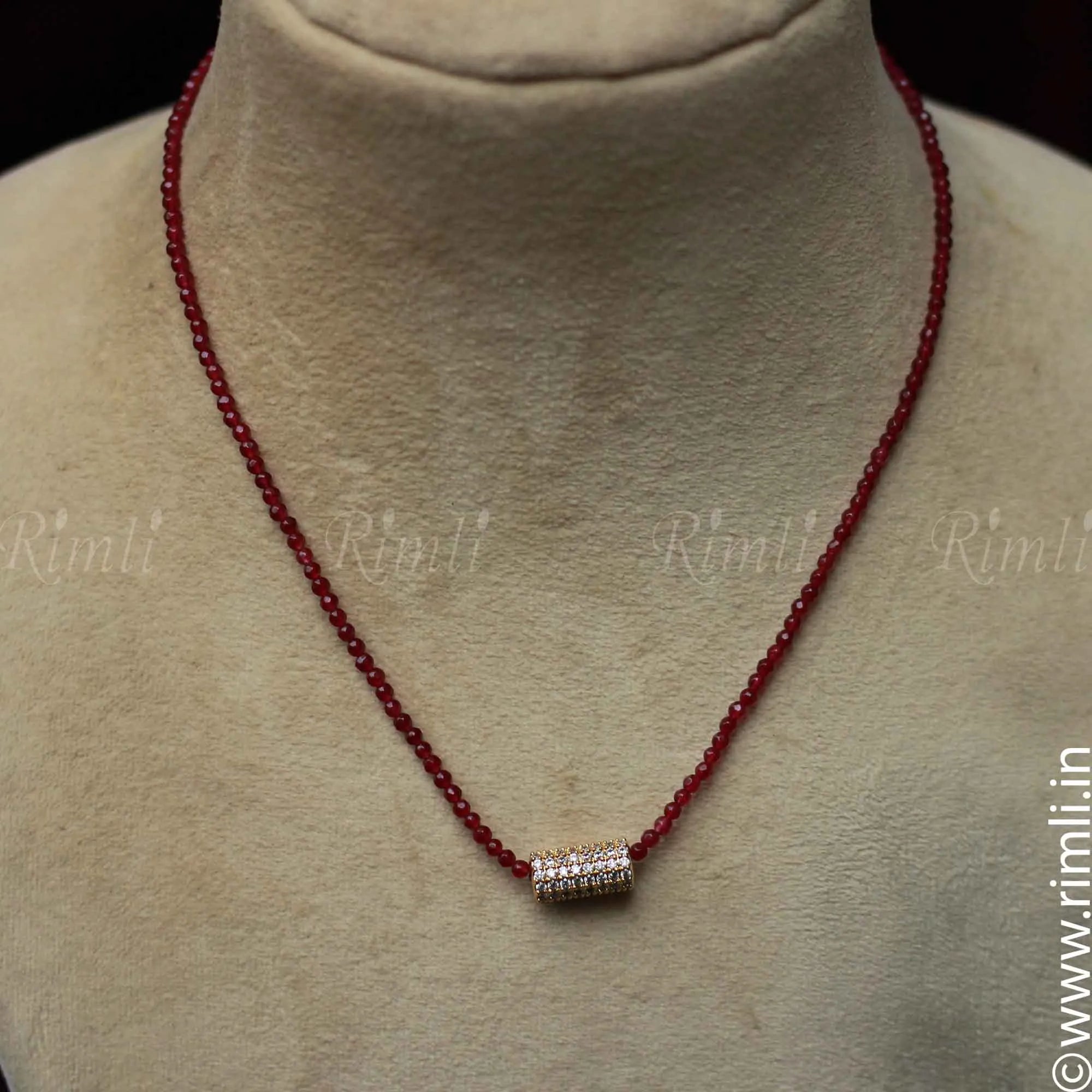 Casual Ruby Chain - Rimli Boutique