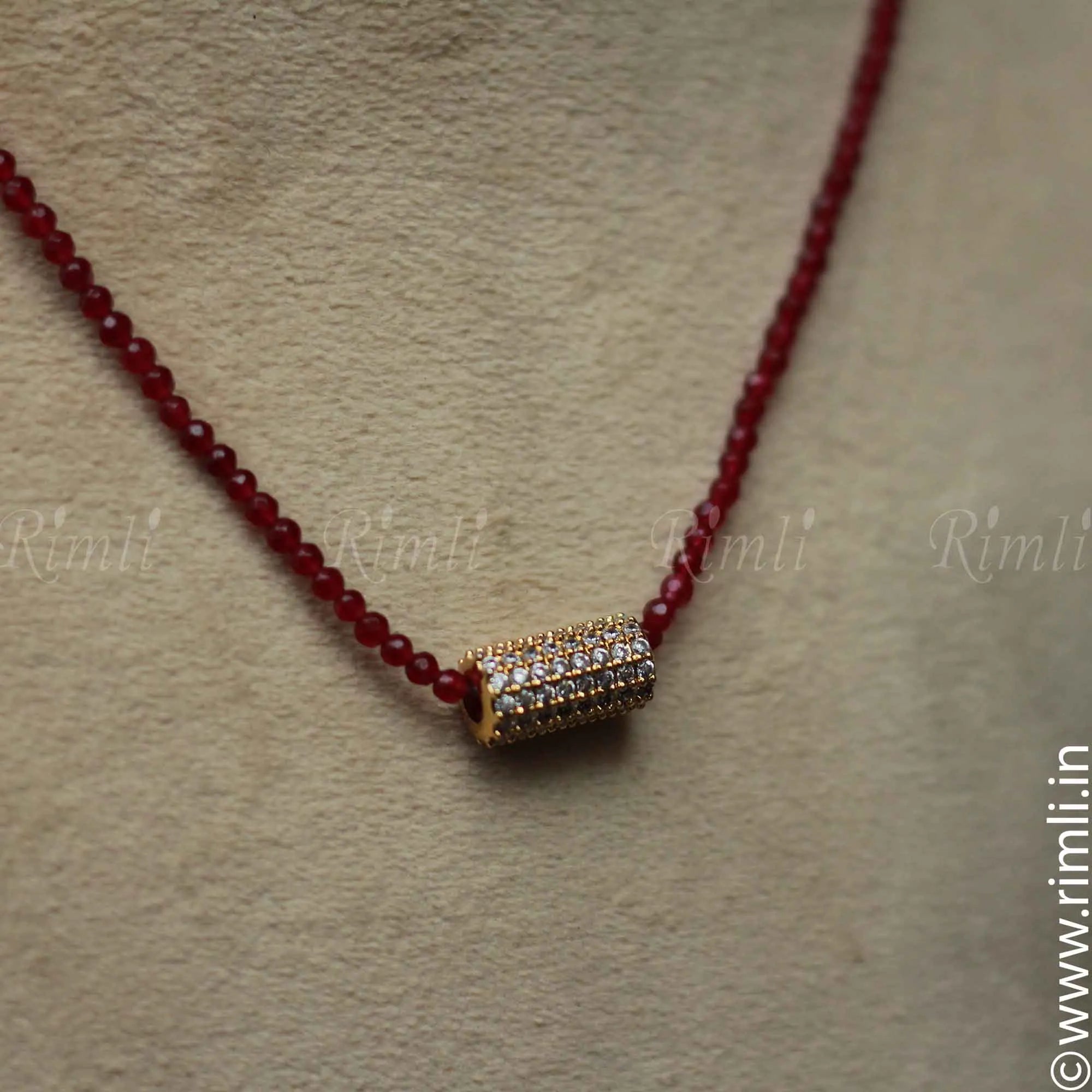 Casual Ruby Chain - Rimli Boutique