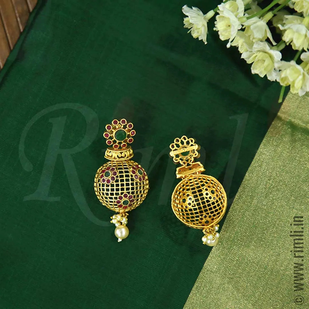 Basket Earrings - Rimli Boutique