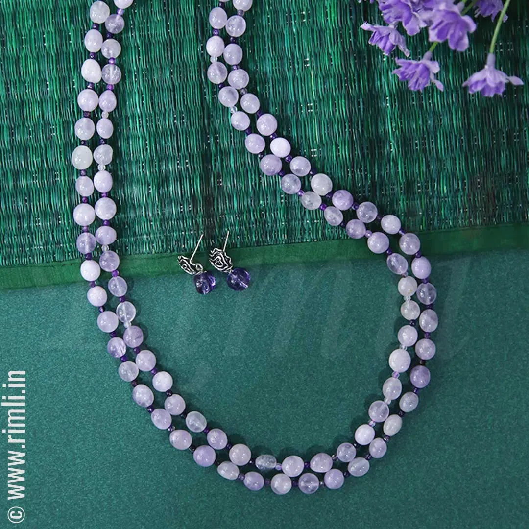 Lavender Necklace - Rimli Boutique