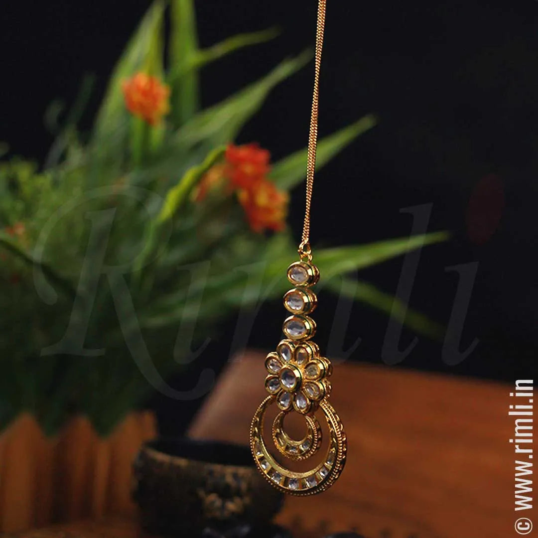 Ethnic Chandbali Tikka - Rimli Boutique