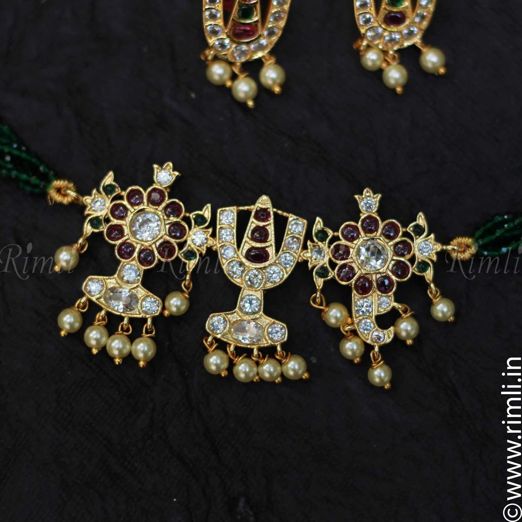 Hetal Traditional Necklace - Green
