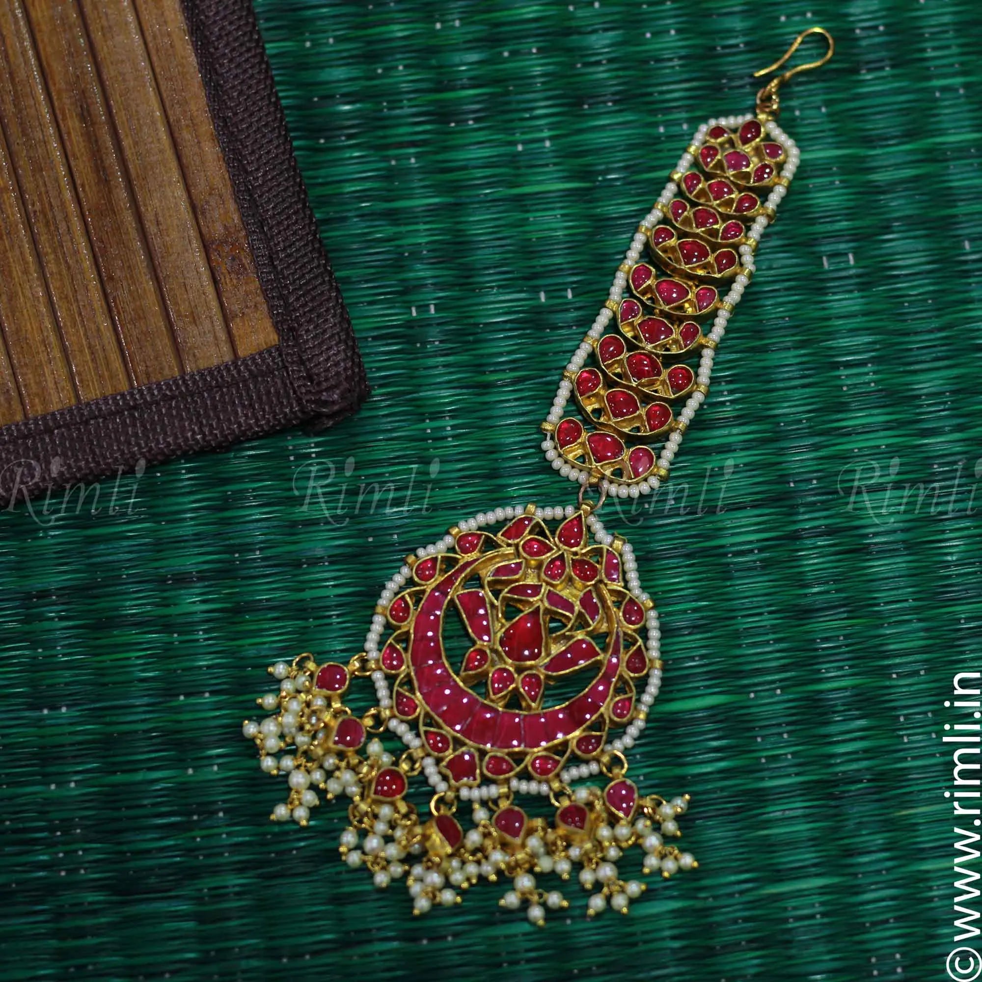 Bridal Maang Tikka - Rimli Boutique