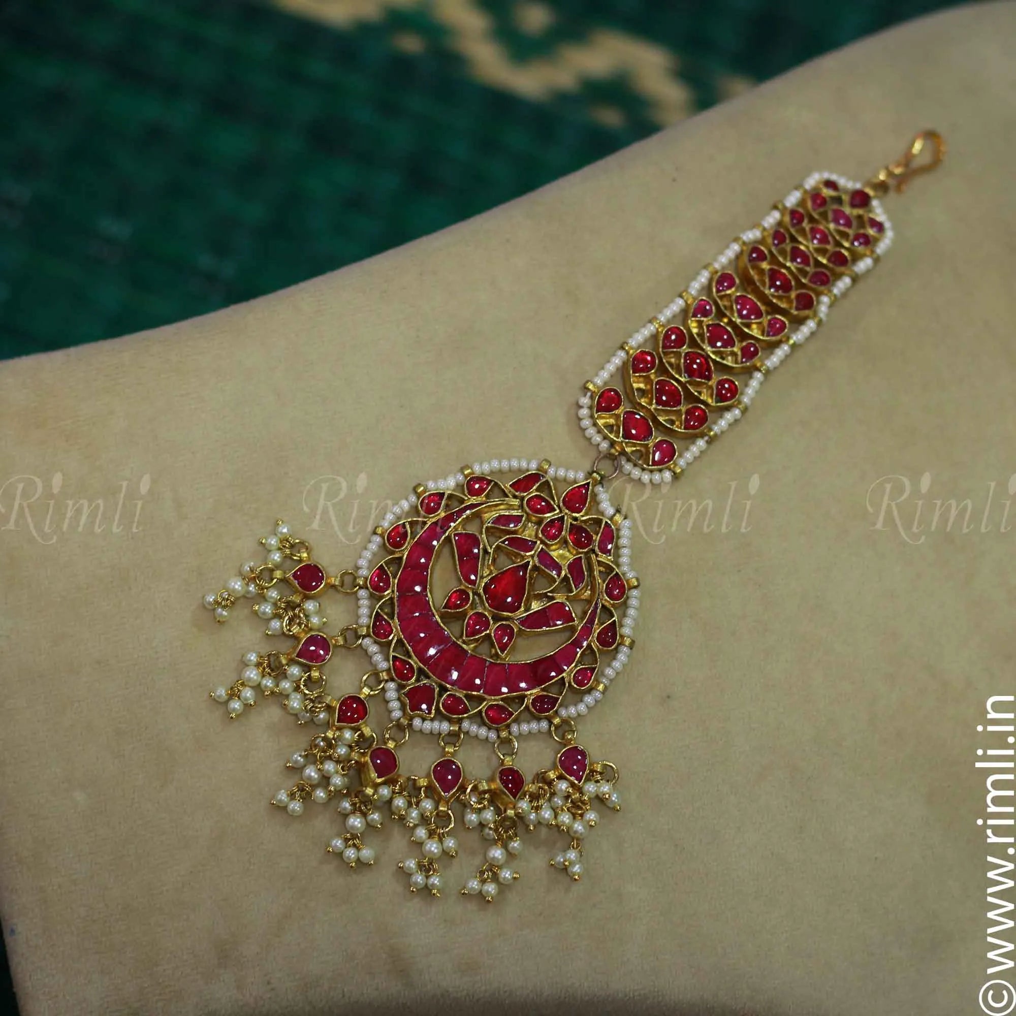 Bridal Maang Tikka - Rimli Boutique