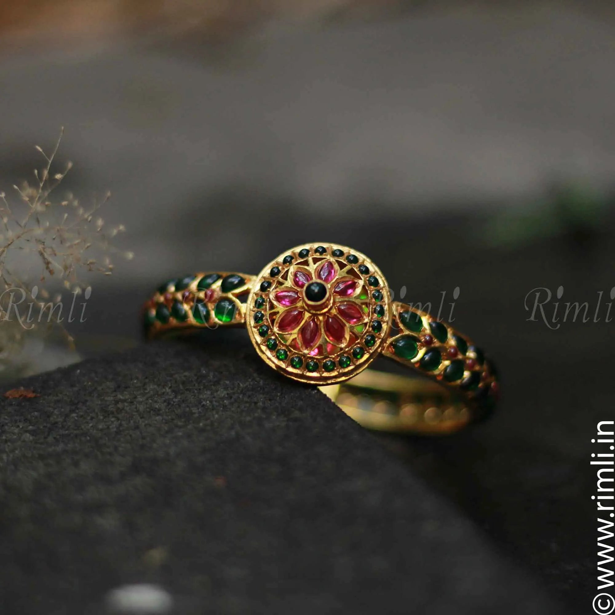 Kemp Silver Bangle - Rimli Boutique