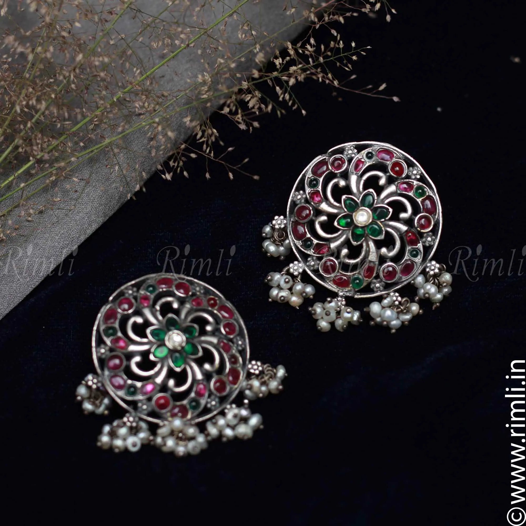 Silver Ear Stud - Rimli Boutique