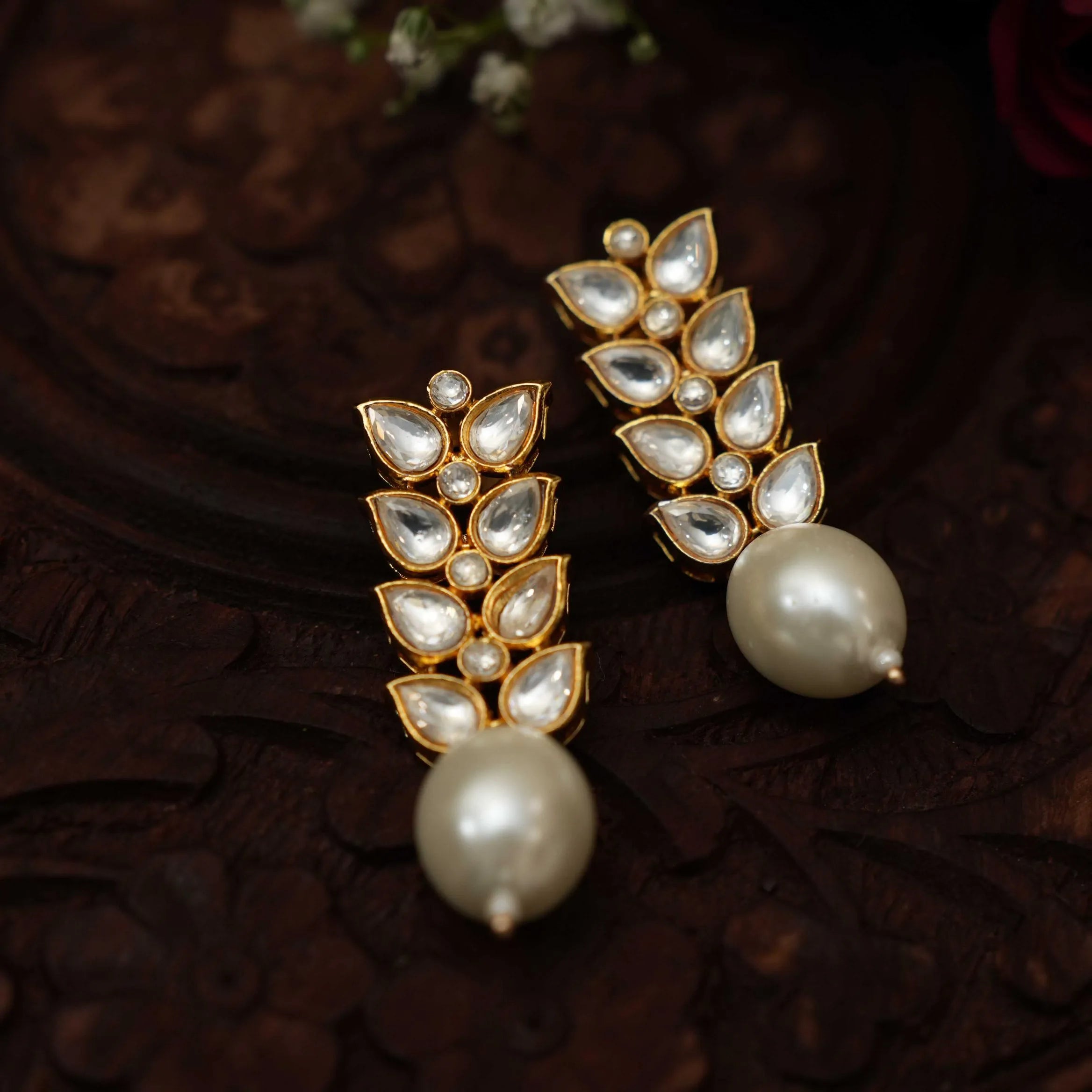 Rai Kundan Earrings