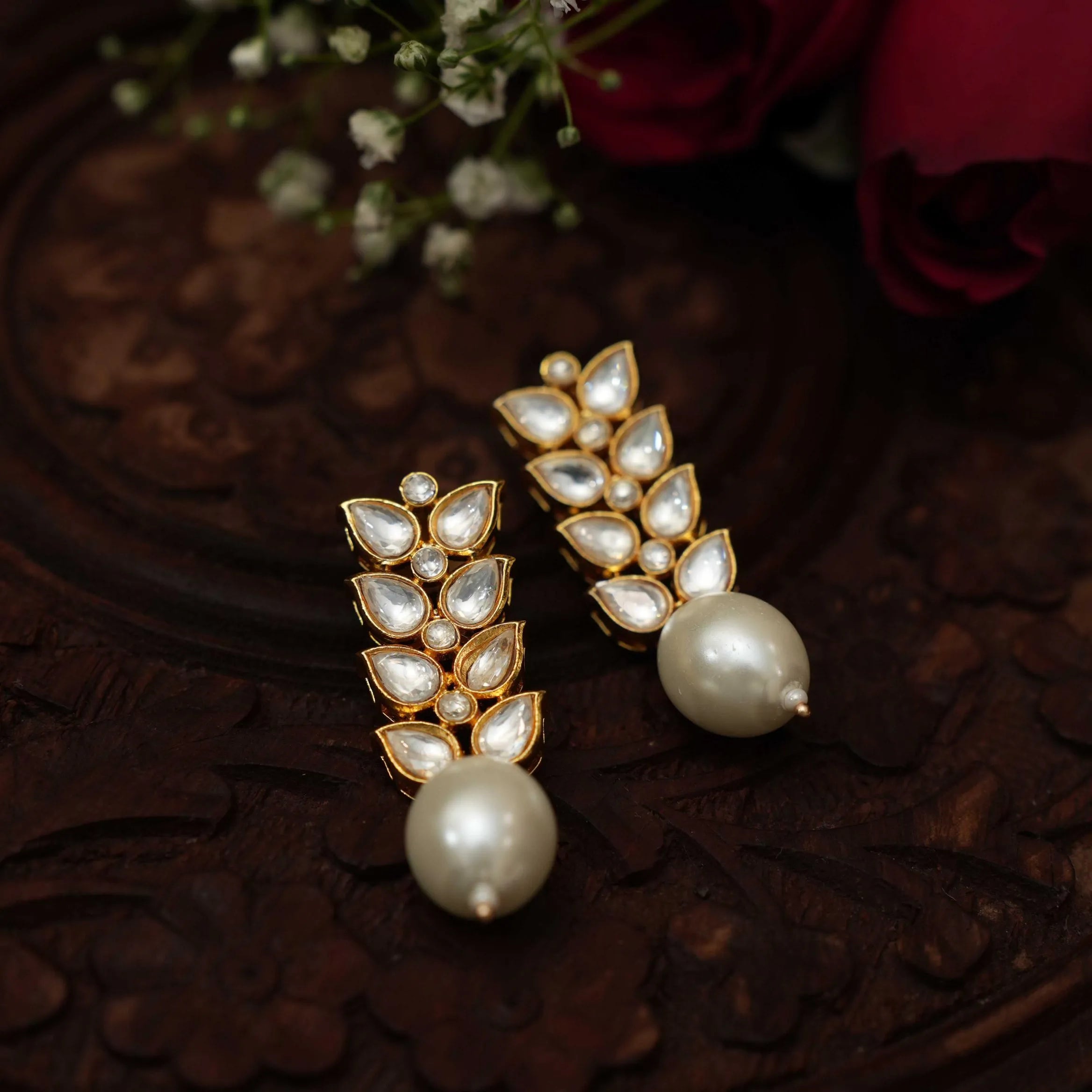 Rai Kundan Earrings