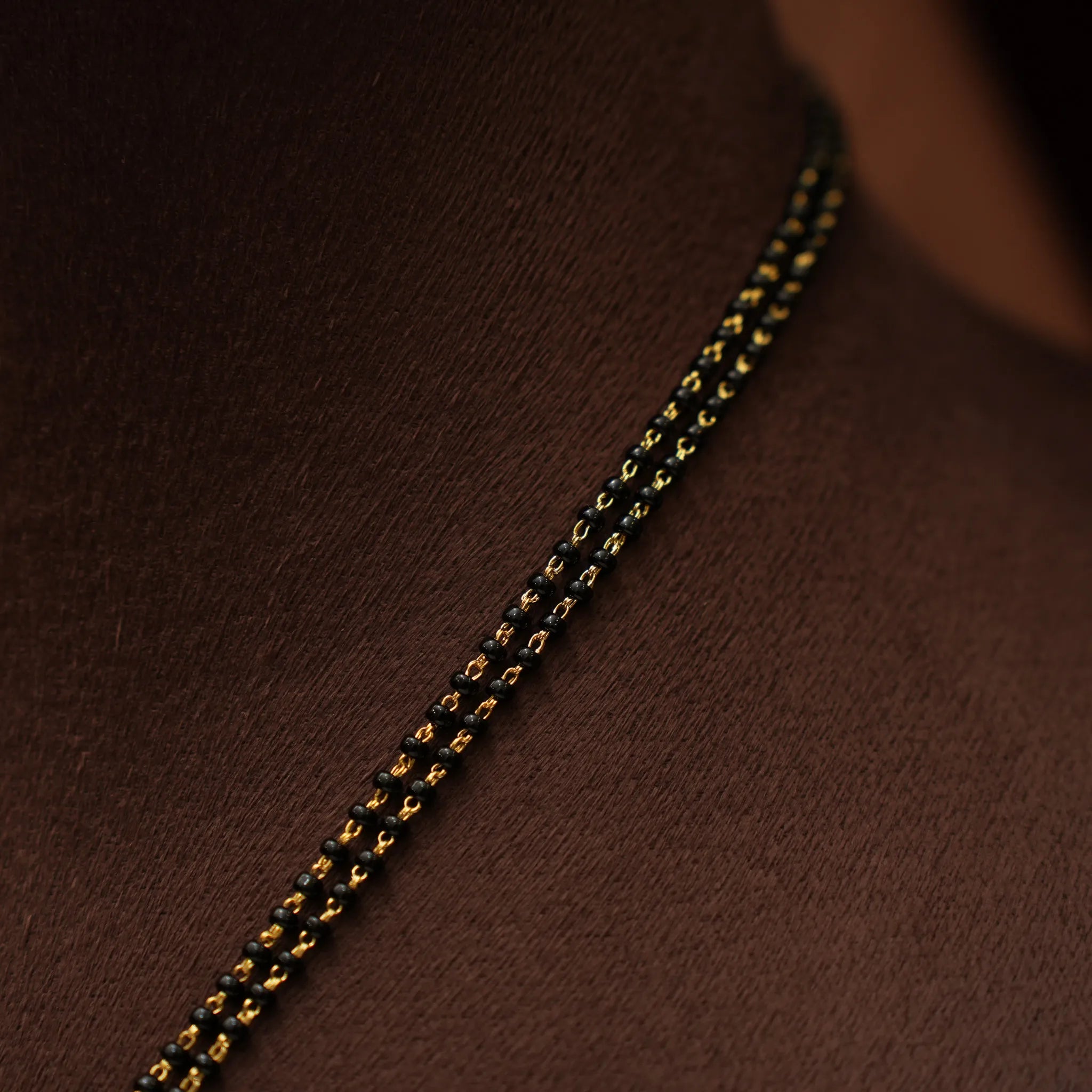 Rajani Antique Mangalsutra Necklace -Green