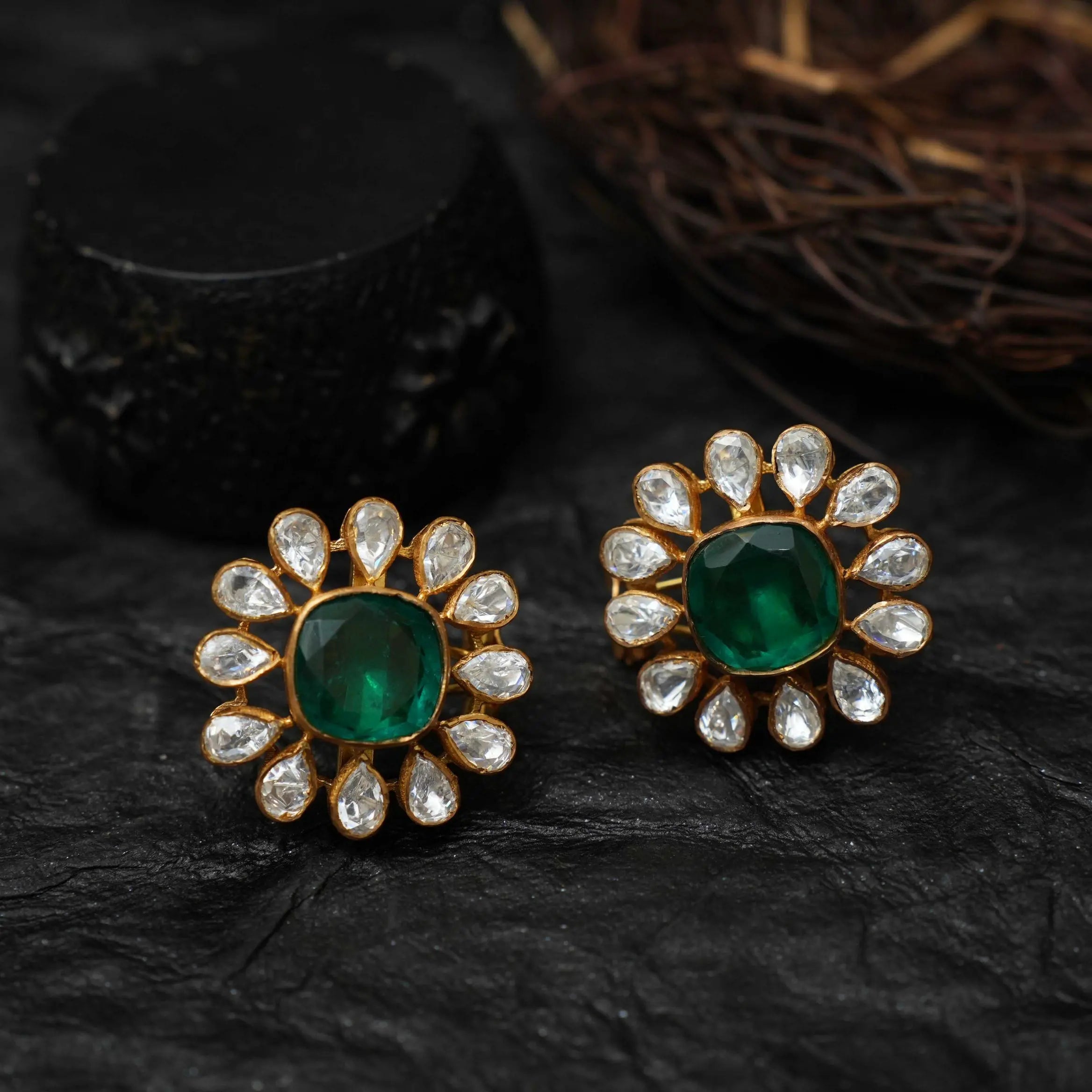 Rashmi Polki Ear Stud
