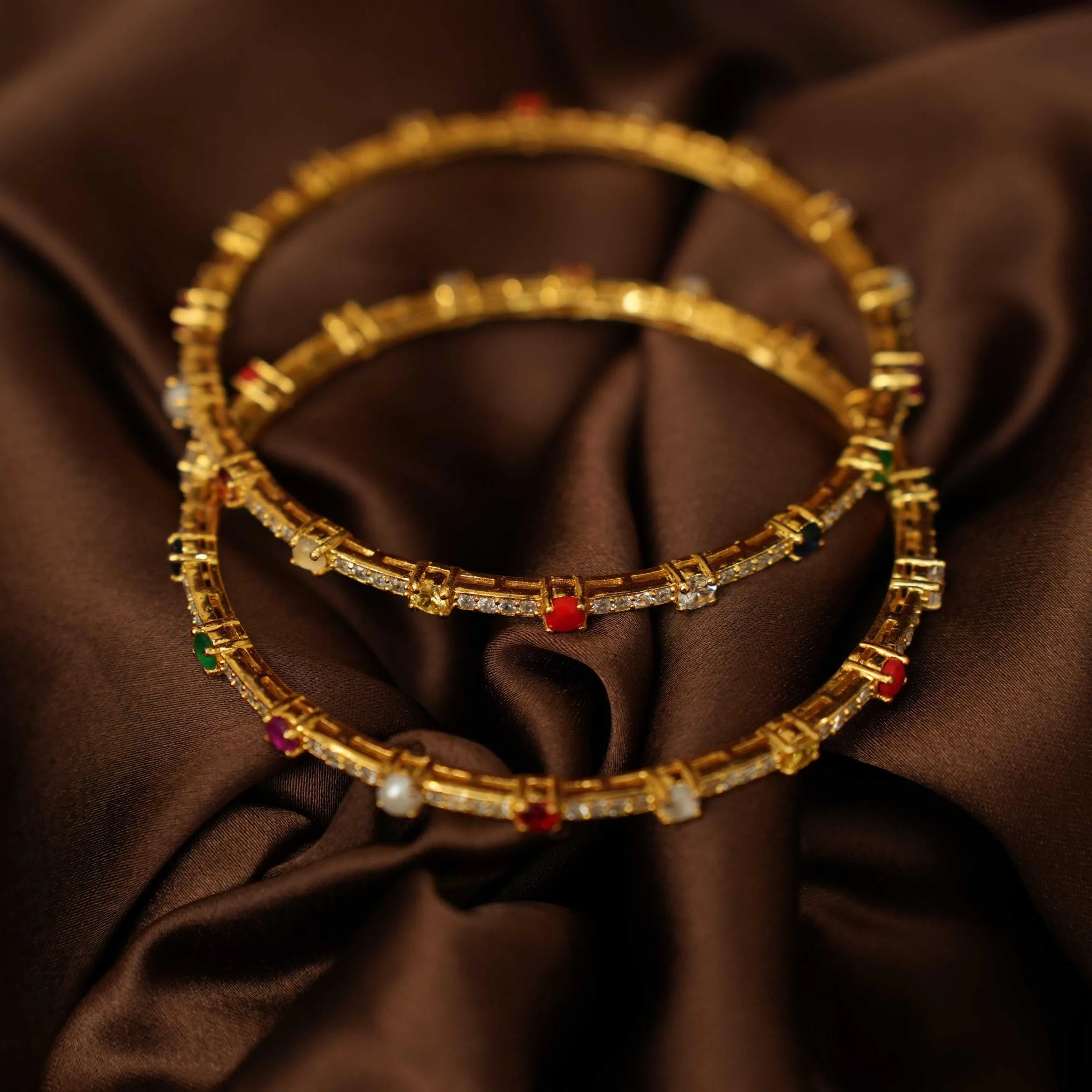 Ratna Silver Bangles