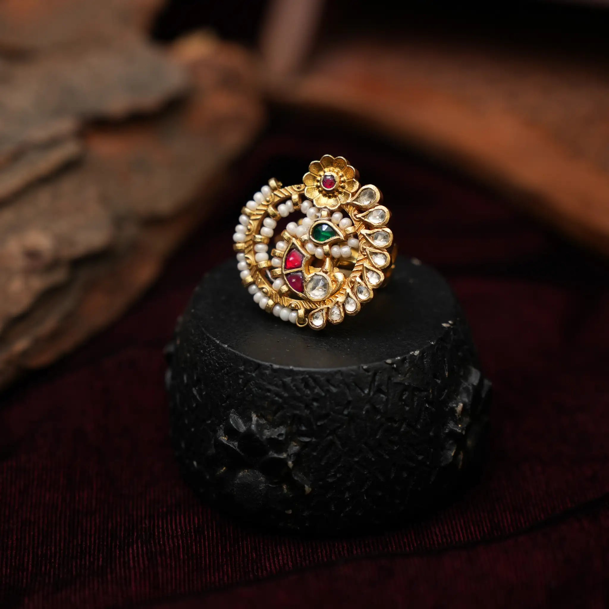 Reba Polki Ring