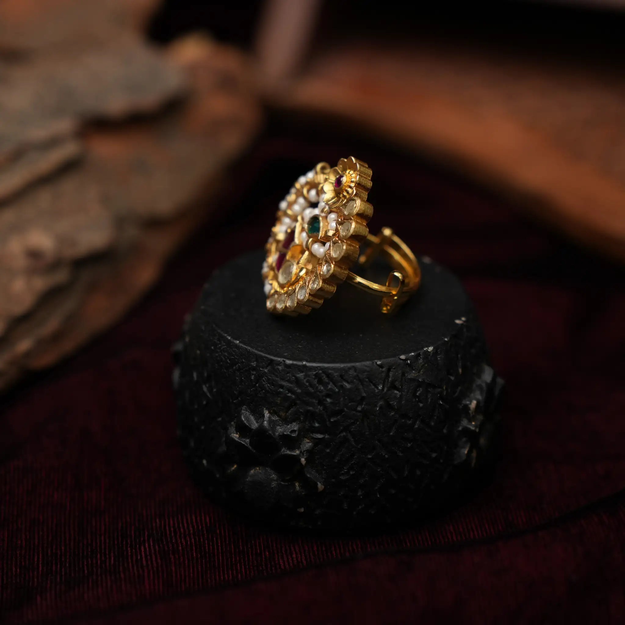 Reba Polki Ring