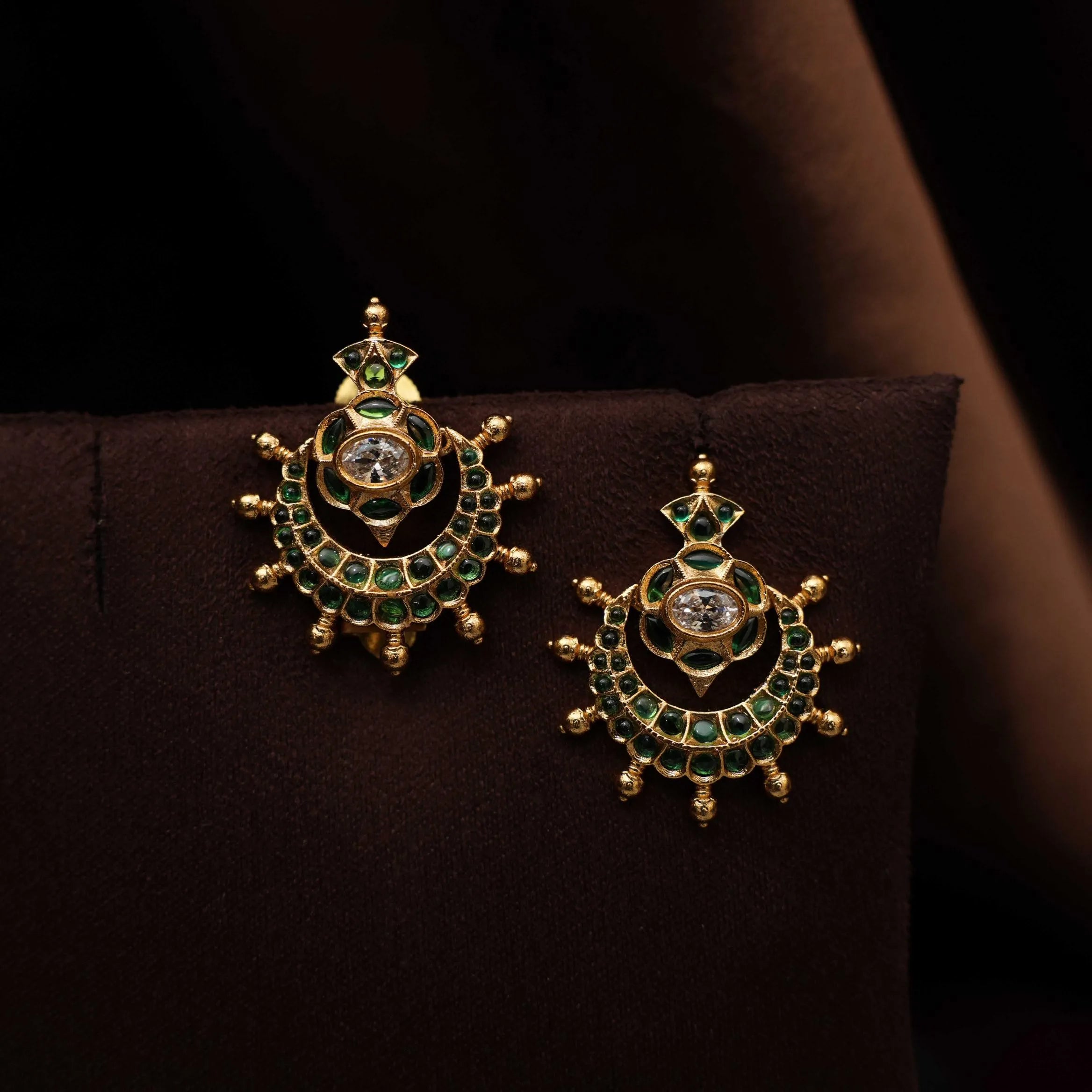 Reyansh Antique Necklace - Green