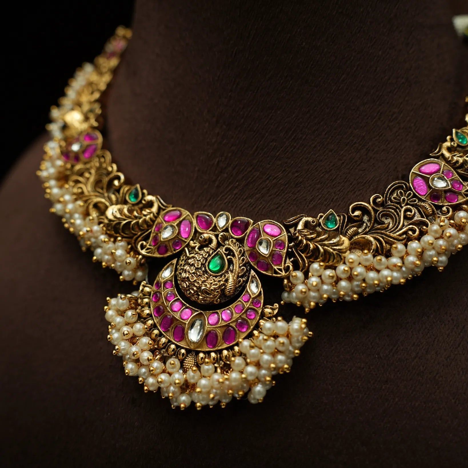 Reyvika Antique Guttupusulu Necklace