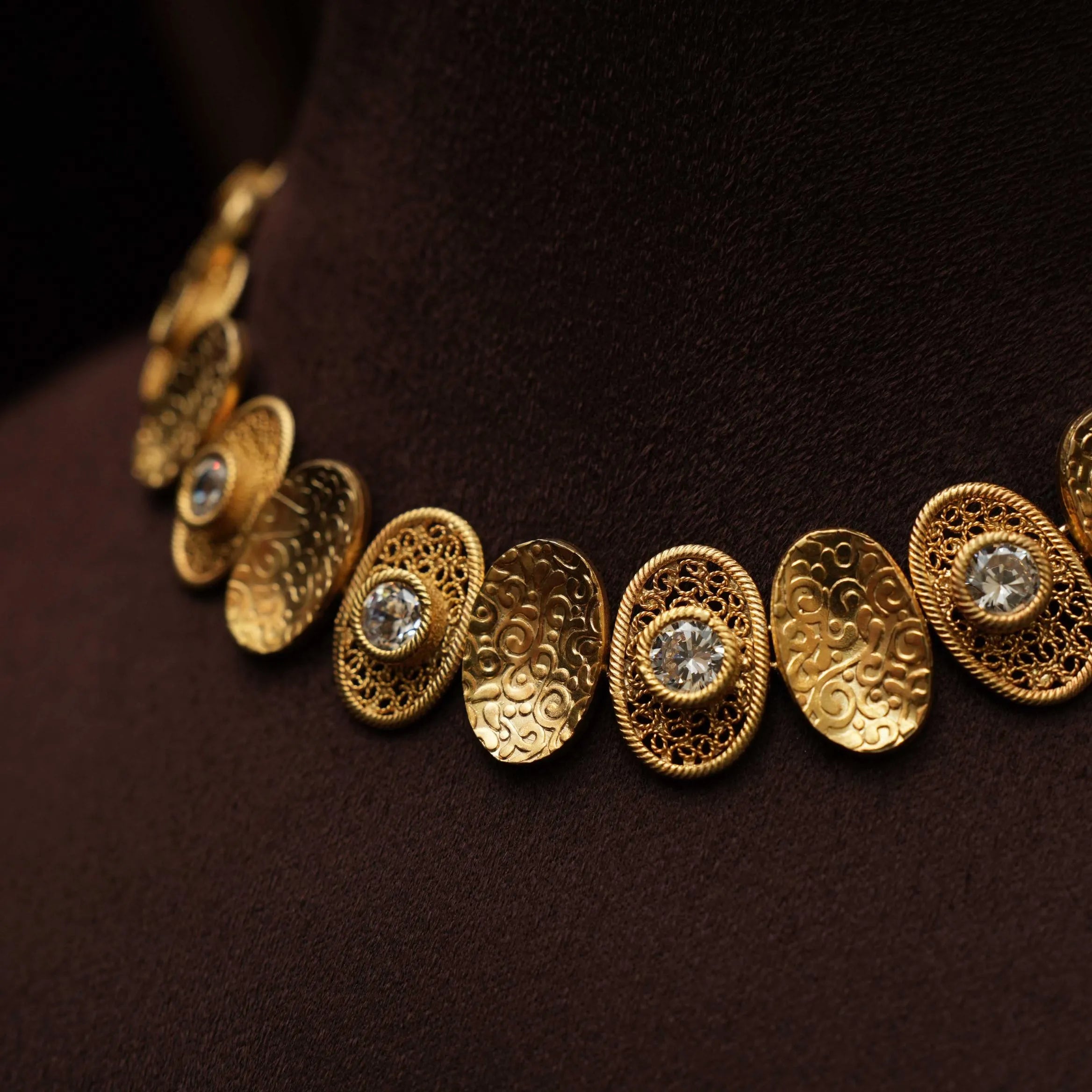 Rhea Silver Necklace