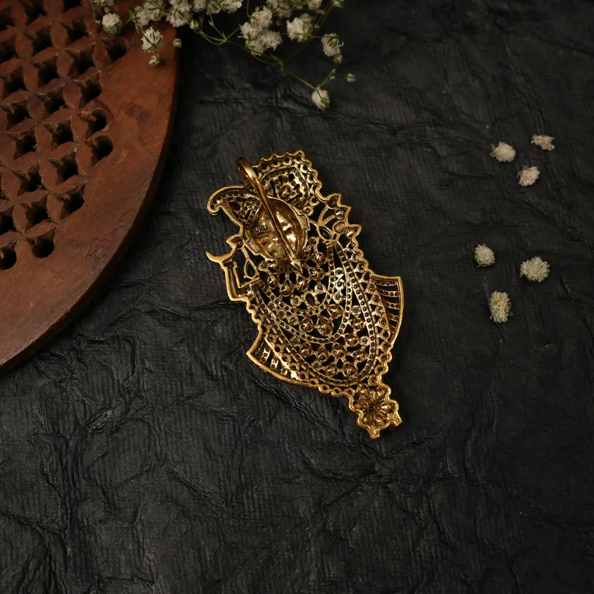 Jagannath Silver Pendant